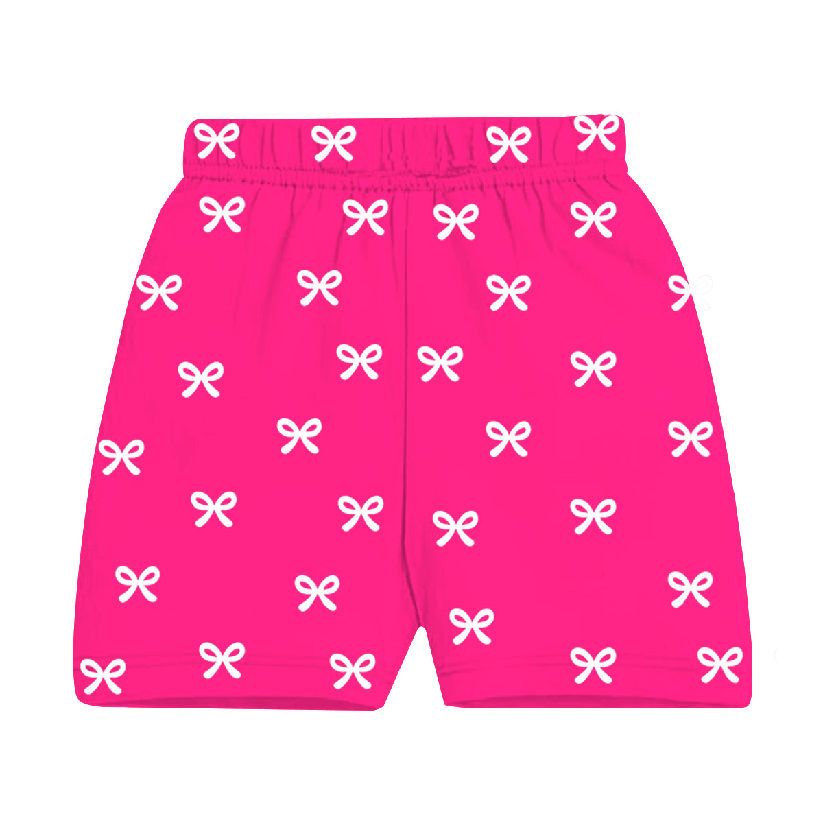 Kuchipoo Girls Cotton All Over Printed Shorts | Soft Elastic Waist Casual, Playwear & Nightwear Shorts | Bright Multicolor Graphic Prints - Pack of 8