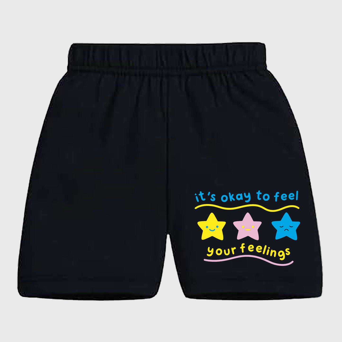 Kuchipoo Girls Cotton Printed Shorts | Soft Elastic Waist Casual, Playwear & Nightwear Shorts | Bright Multicolor Graphic Prints - Pack of 8