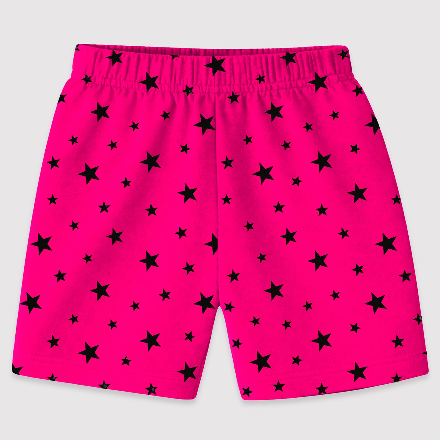 Kuchipoo Girls Cotton Printed Shorts | Elastic Waist | Summer Wear Shorts for Girls | Pack of 5