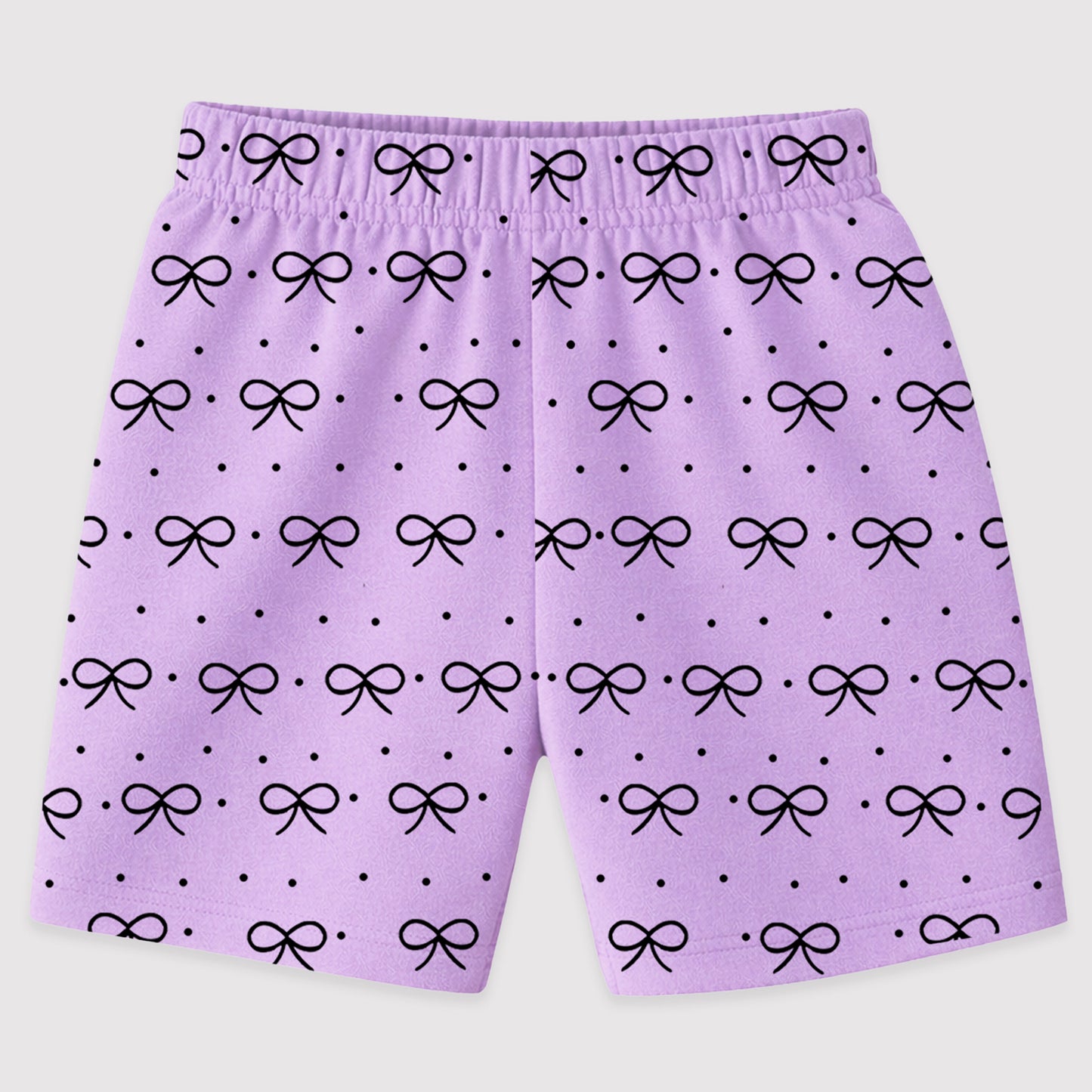Kuchipoo Girls Cotton Printed Shorts | Elastic Waist | Summer Wear Shorts for Girls | Pack of 5