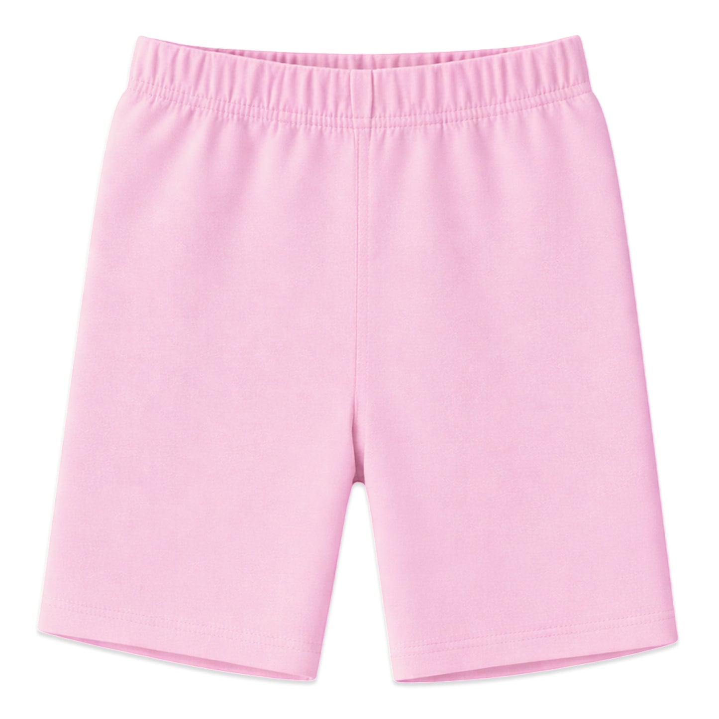 Kuchipoo Girls 100% Cotton Cycling Shorts | Soft & Stretchable Inner Safety Shorts for Under Skirts & Dresses | Breathable Activewear (Pack of 5)