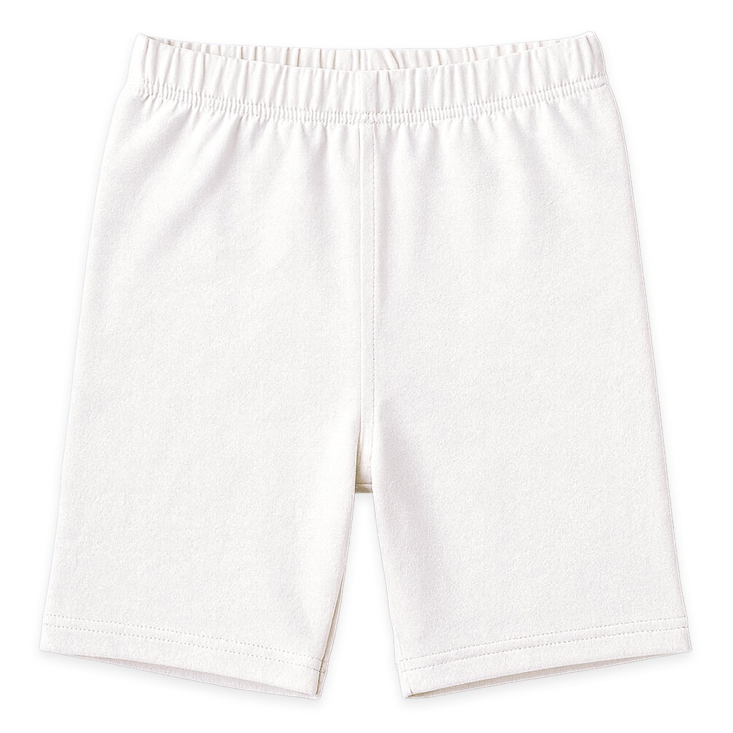 Kuchipoo Girls 100% Cotton Cycling Shorts | Soft & Stretchable Inner Safety Shorts for Under Skirts & Dresses | Breathable Activewear (Pack of 5)