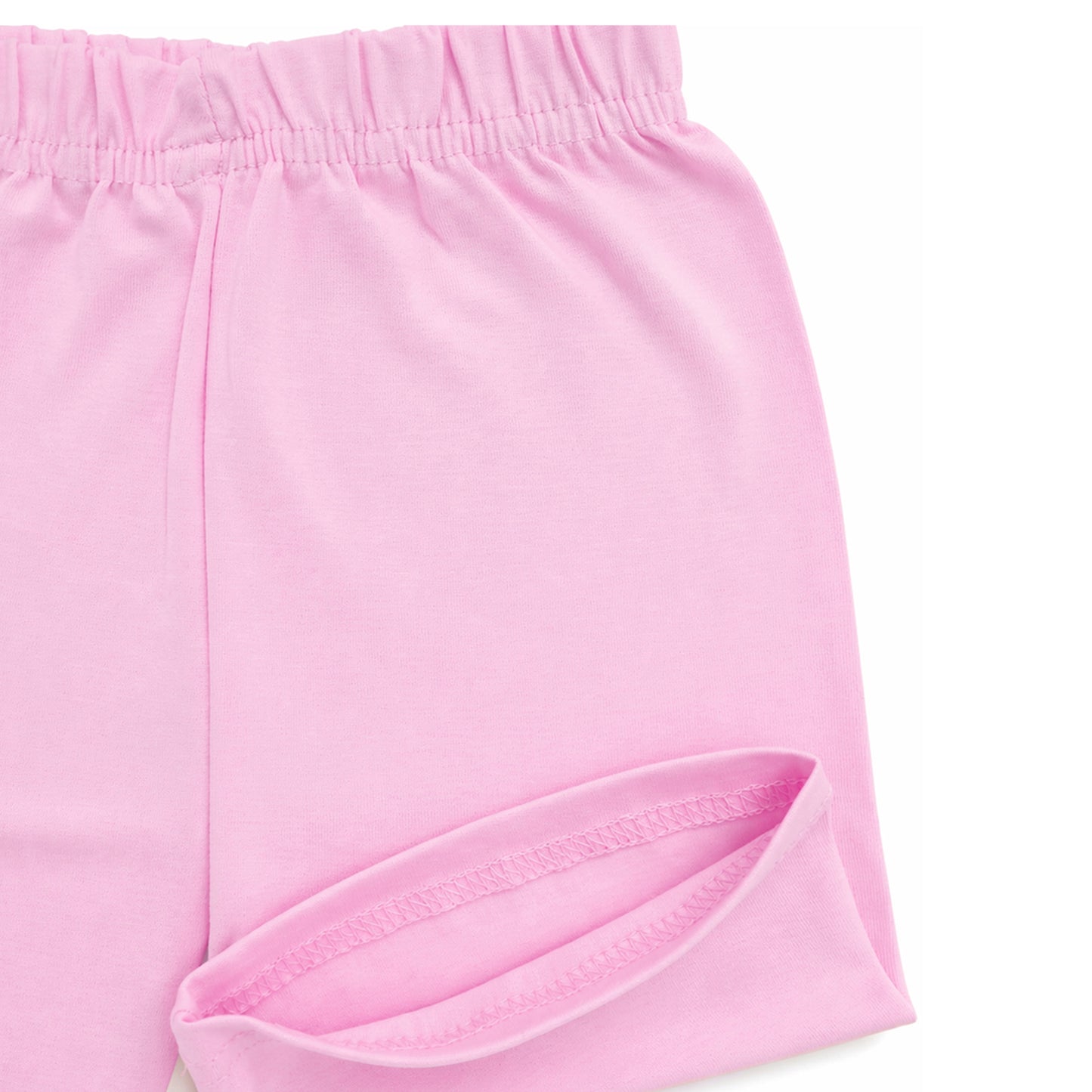 Kuchipoo Girls 100% Cotton Cycling Shorts | Soft & Stretchable Inner Safety Shorts for Under Skirts & Dresses | Breathable Activewear (Pack of 3)