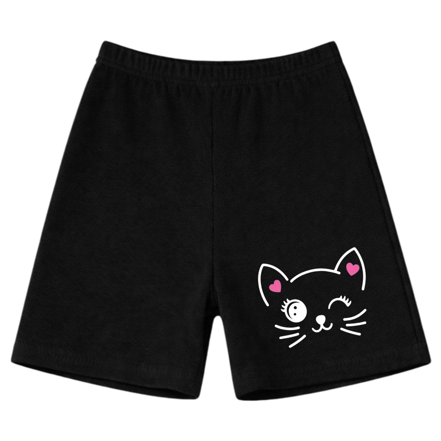 Kuchipoo Girls 100% Cotton Cycling Shorts | Soft & Stretchable Inner Safety Shorts for Under Skirts & Dresses | Breathable Activewear | Pack of 4