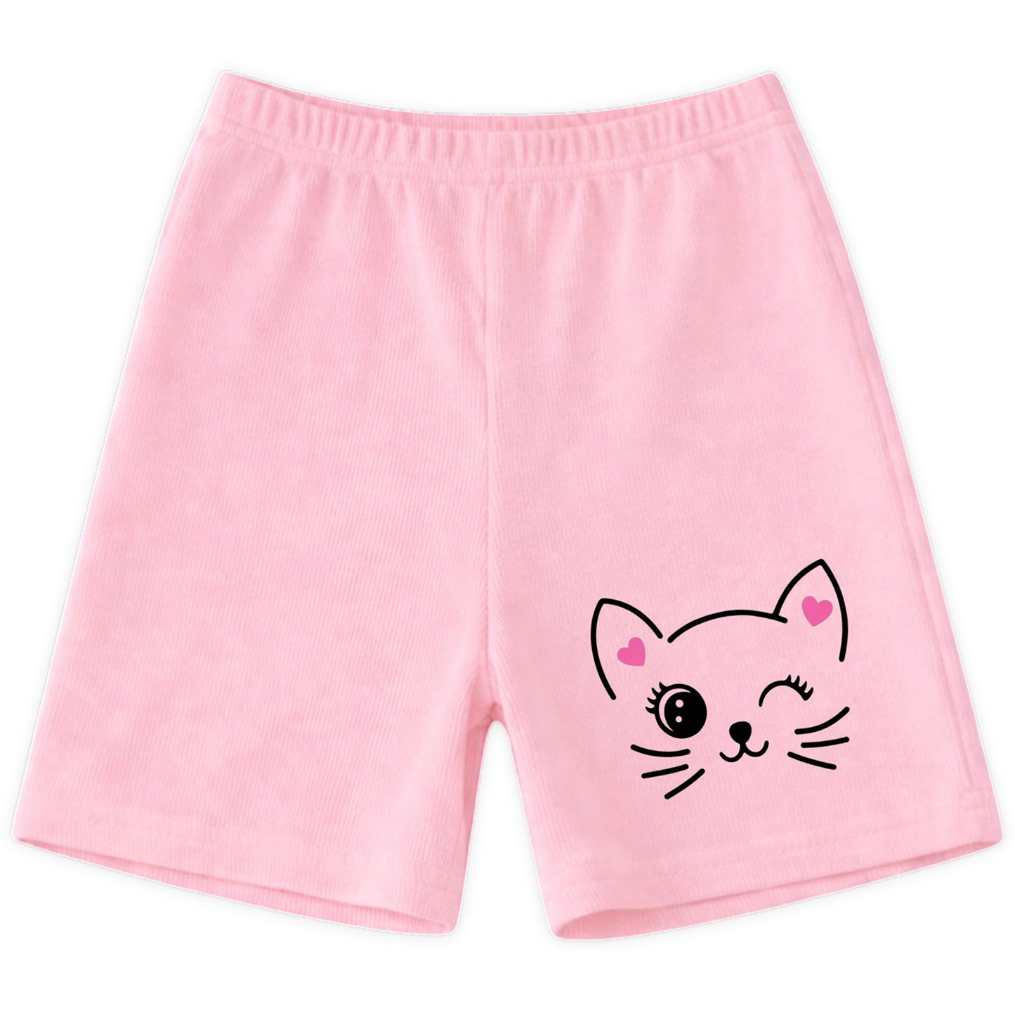 Kuchipoo Girls 100% Cotton Cycling Shorts | Soft & Stretchable Inner Safety Shorts for Under Skirts & Dresses | Breathable Activewear | Pack of 4