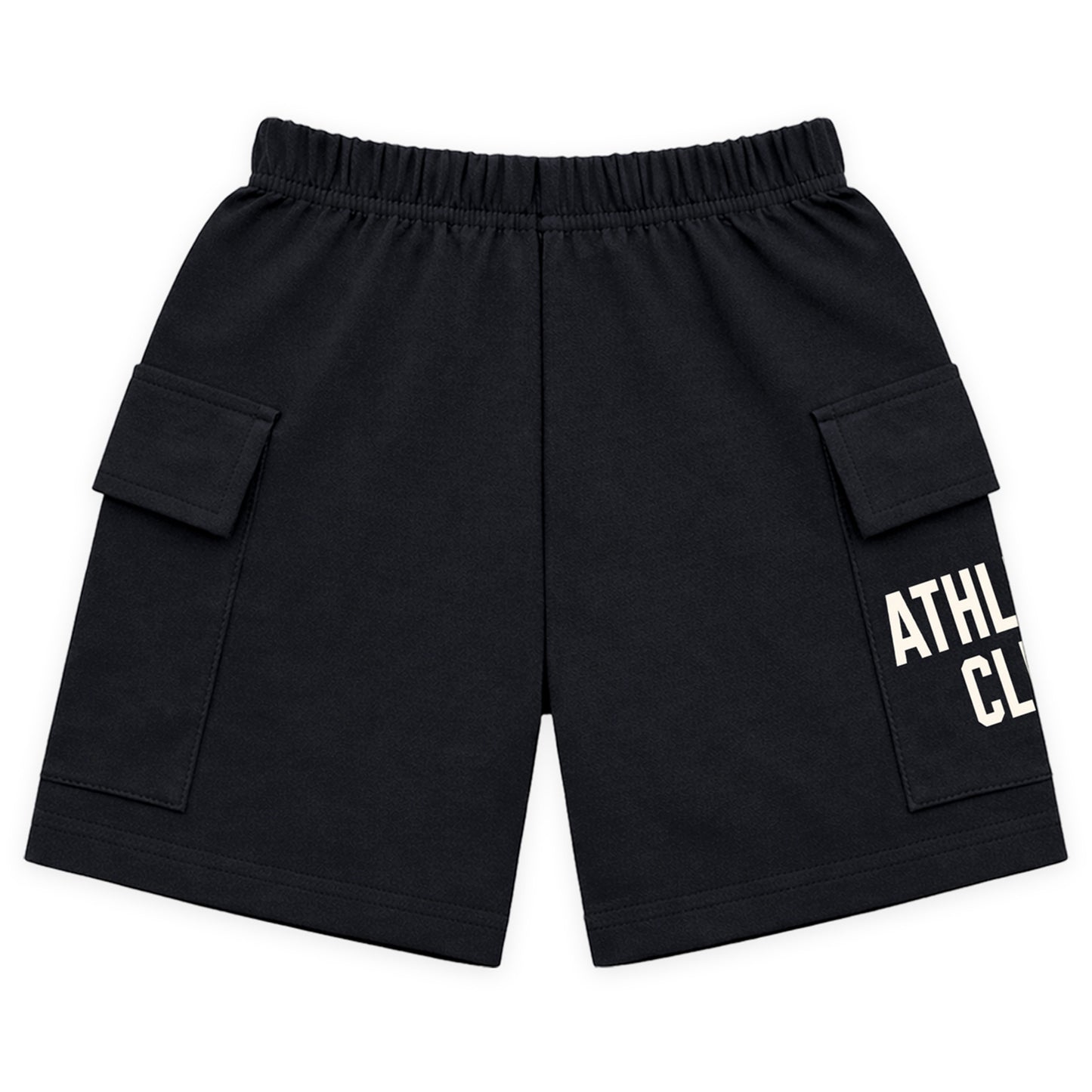 Kuchipoo Boys Cotton Cargo Shorts | Elastic Waistband | Double Pocket Shorts | Summer Casual Wear for Kids | Pack of 3
