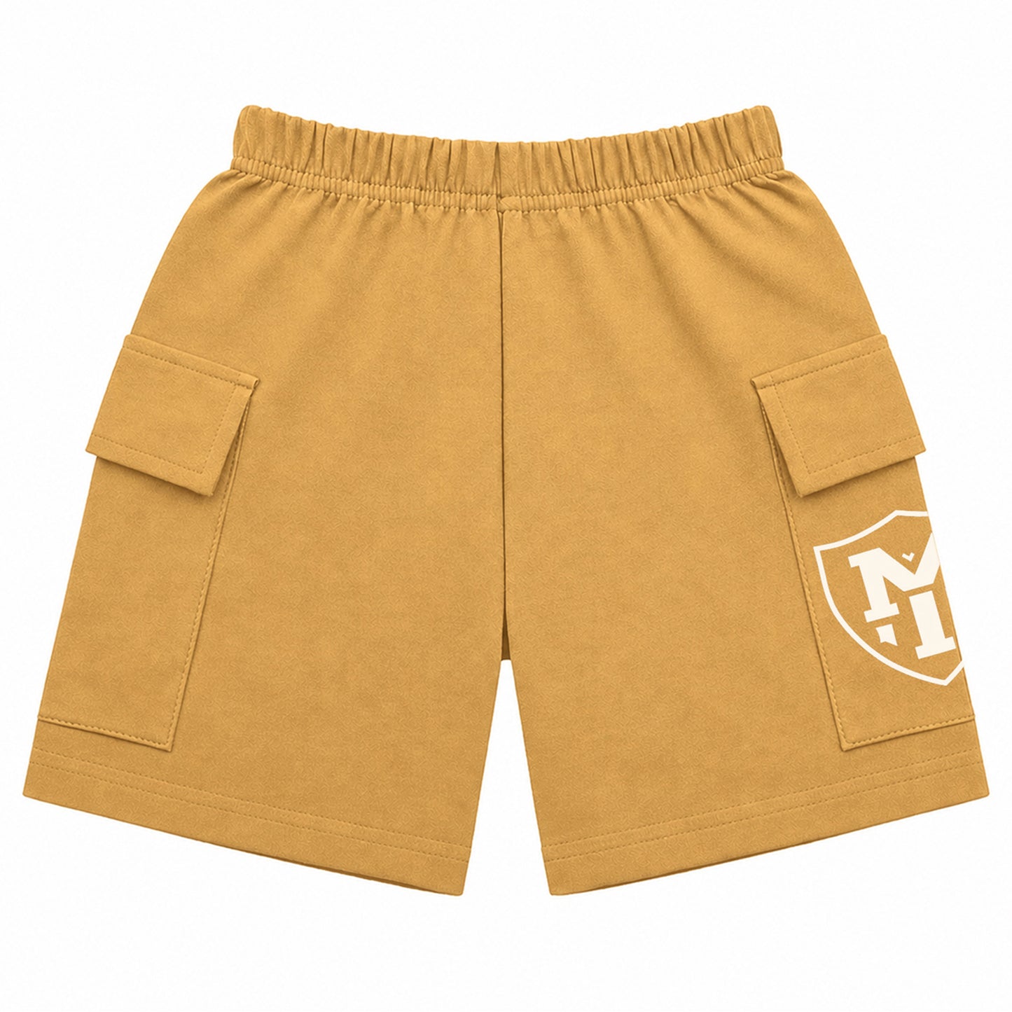 Kuchipoo Boys Cotton Cargo Shorts | Elastic Waistband | Double Pocket Shorts | Summer Casual Wear for Kids | Pack of 3