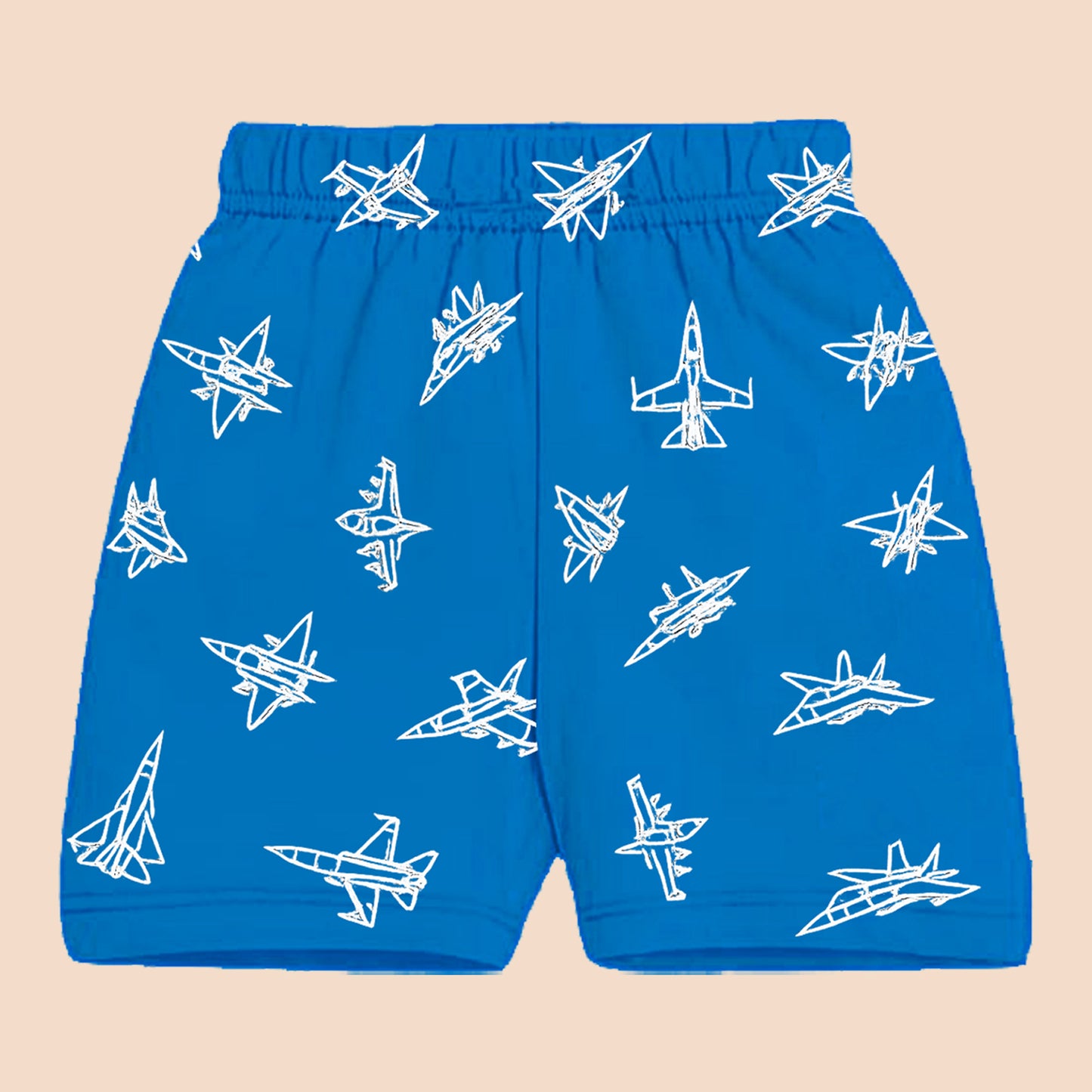 Kuchipoo Boys Cotton Printed Shorts Combo | Elastic Waist Soft Shorts for Casual Wear, Playtime & Sleeping | Multicolor Prints - Pack of 8