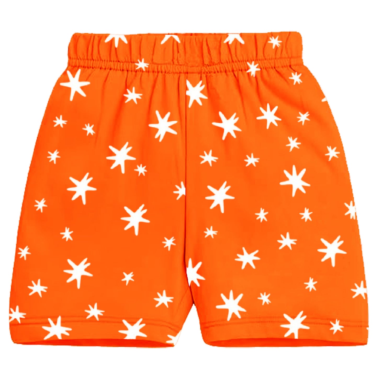 Kuchipoo Girls Cotton All Over Printed Shorts | Soft Elastic Waist Casual, Playwear & Nightwear Shorts | Bright Multicolor Graphic Prints - Pack of 8