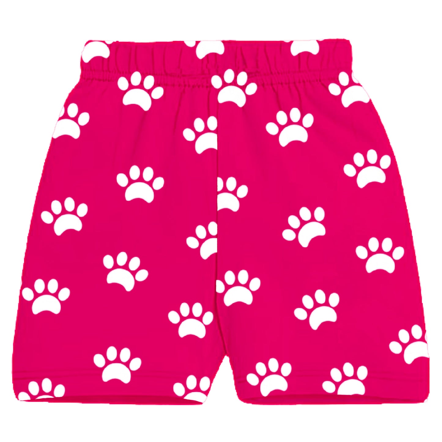 Kuchipoo Girls Cotton All Over Printed Shorts | Soft Elastic Waist Casual, Playwear & Nightwear Shorts | Bright Multicolor Graphic Prints - Pack of 8