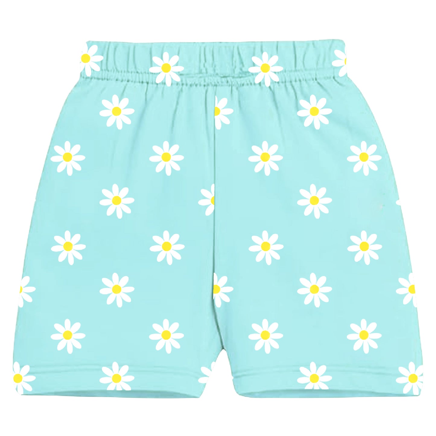 Kuchipoo Girls Cotton All Over Printed Shorts | Soft Elastic Waist Casual, Playwear & Nightwear Shorts | Bright Multicolor Graphic Prints - Pack of 8