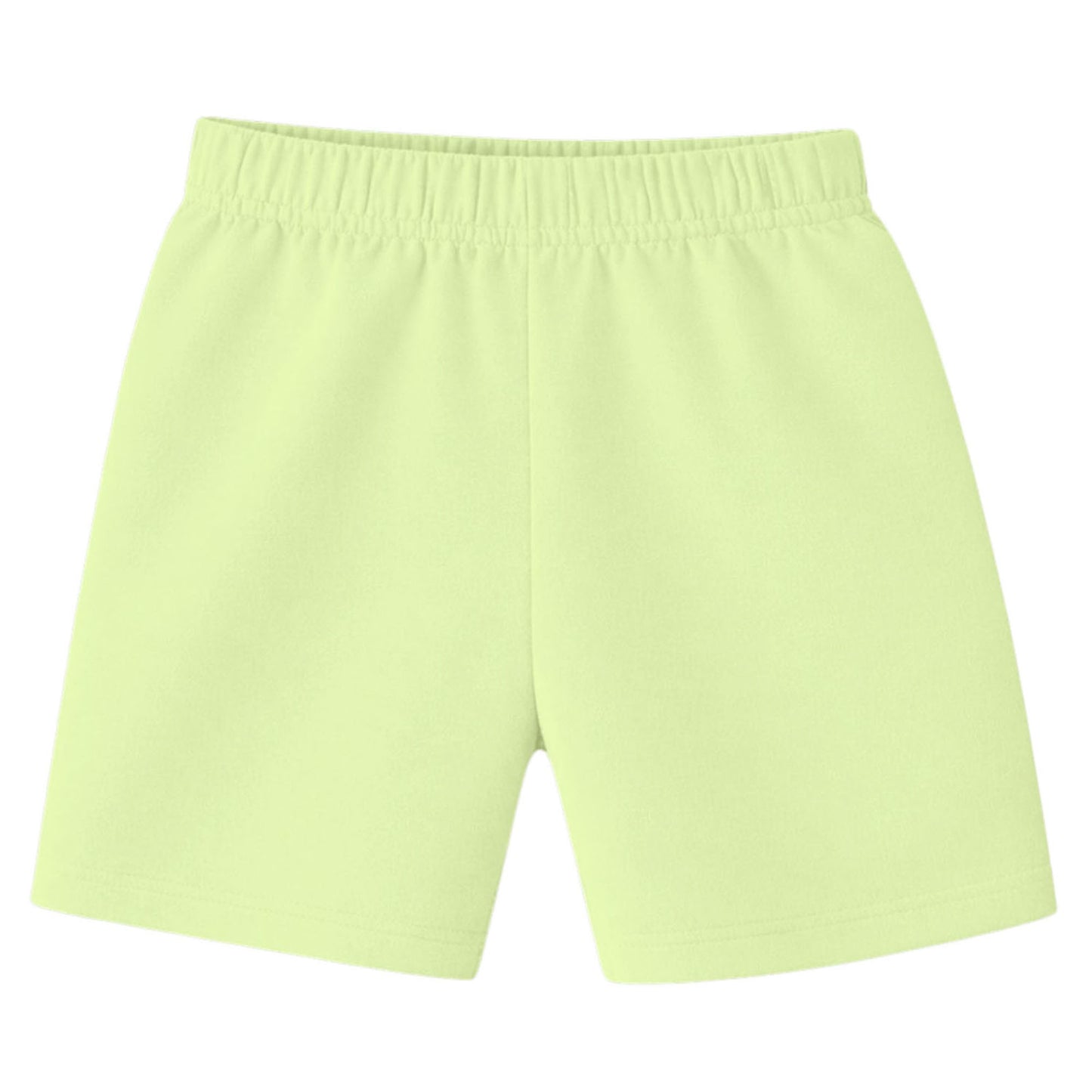 Kuchipoo Girls Cotton Solid Shorts Combo | Elastic Waist Soft Shorts for Casual Wear, Playtime & Sleeping | Multicolor Prints - Pack of 8