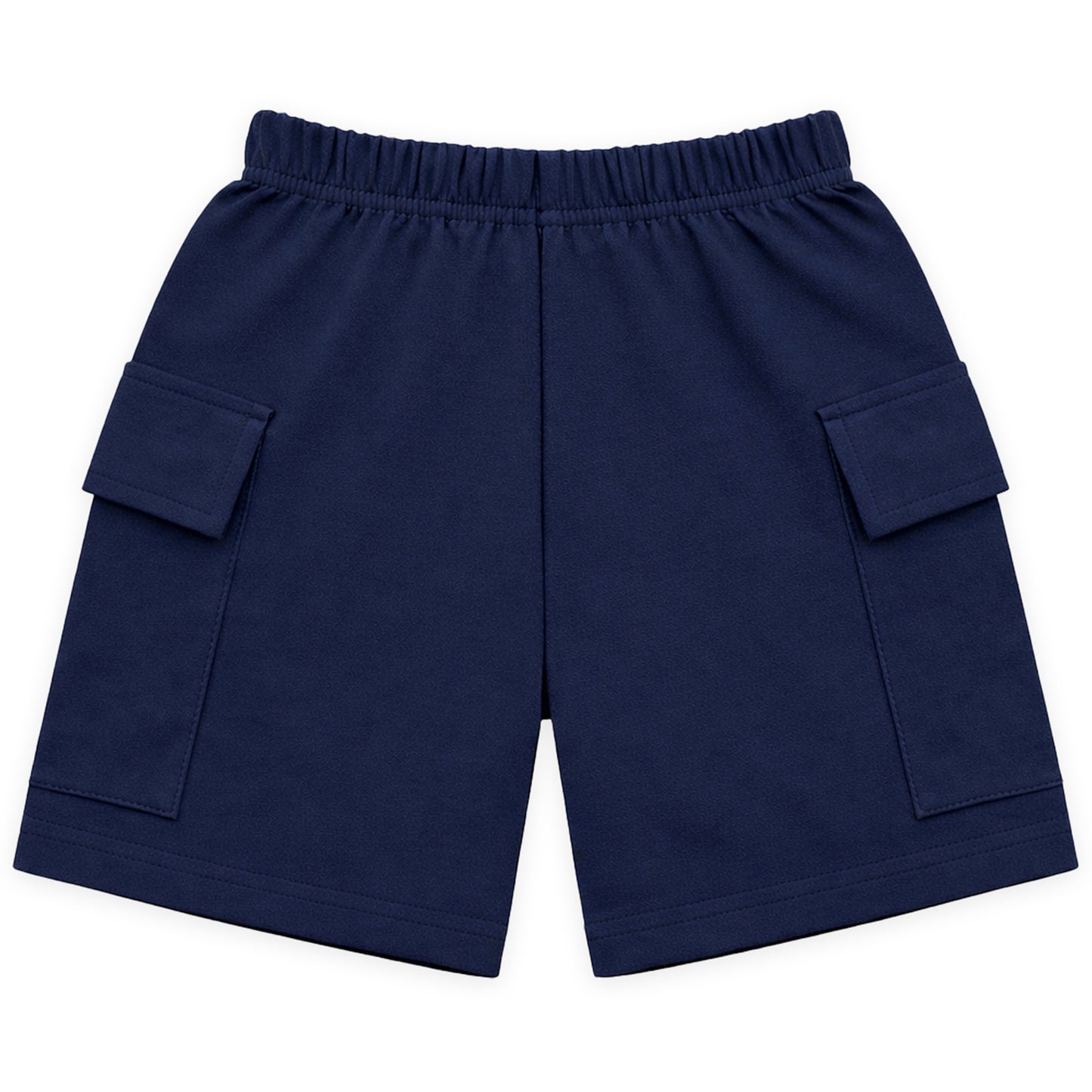 Kuchipoo Boys Cotton Cargo Shorts | Elastic Waistband | Double Pocket Shorts | Summer Casual Wear for Kids | Pack of 3 (Copy)