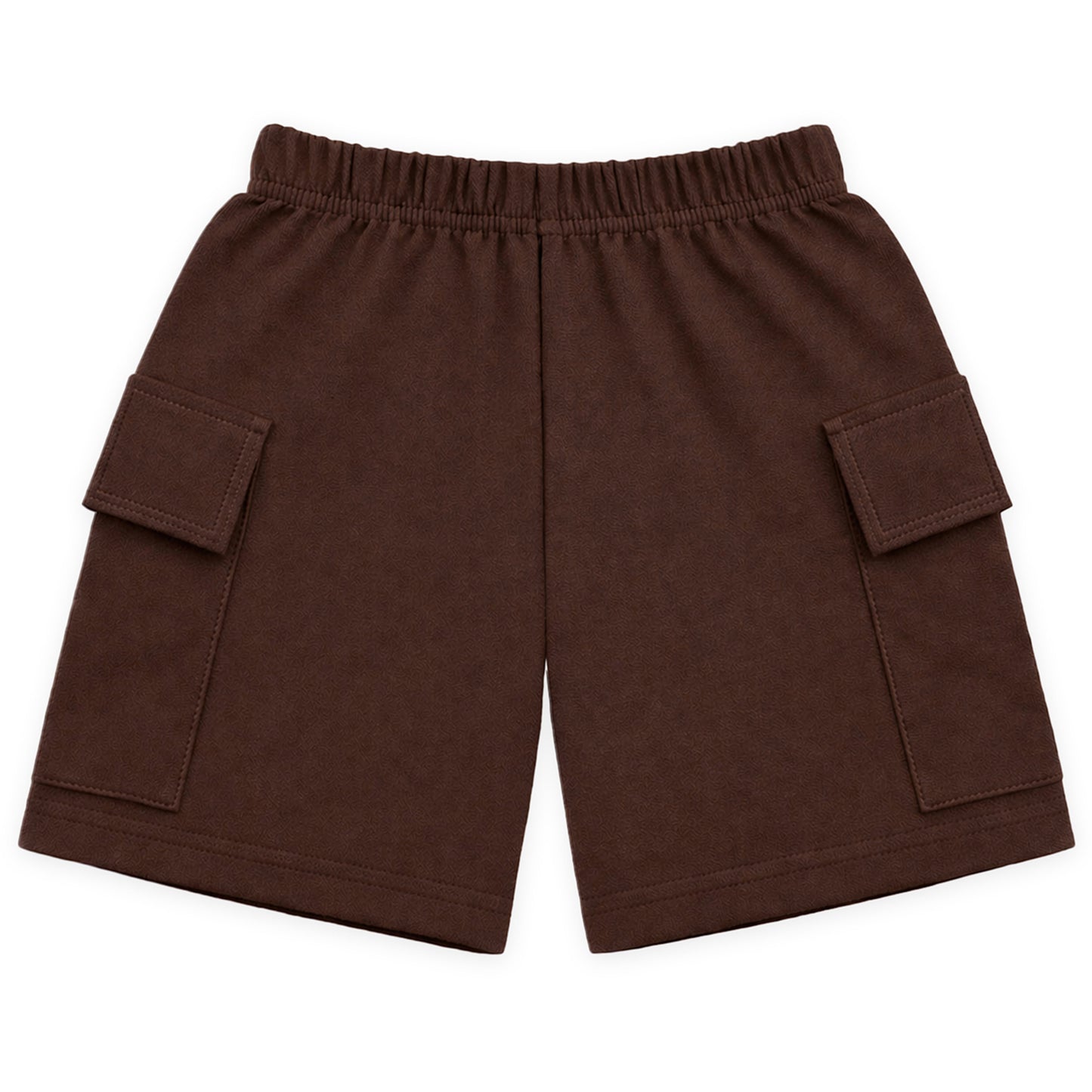 Kuchipoo Boys Cotton Cargo Shorts | Elastic Waistband | Double Pocket Shorts | Summer Casual Wear for Kids | Pack of 3