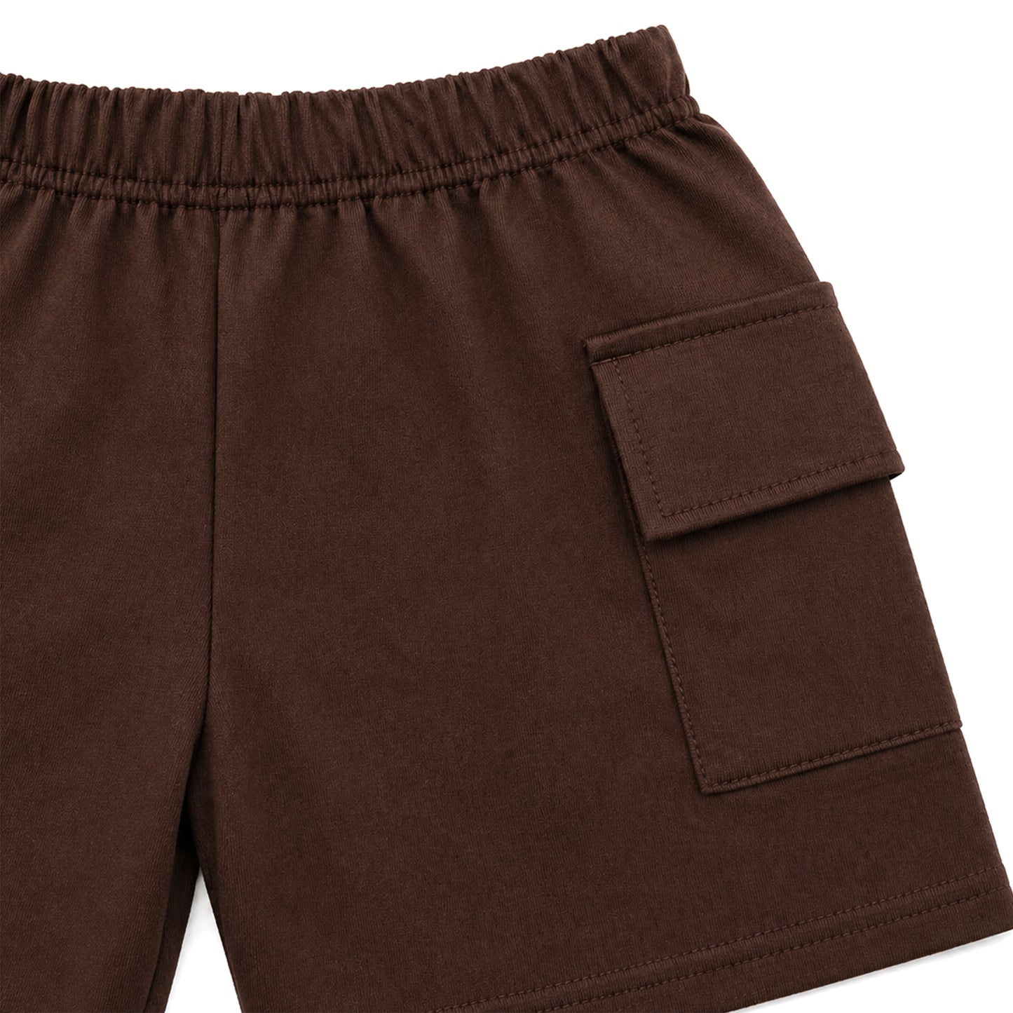 Kuchipoo Boys Cotton Cargo Shorts | Elastic Waistband | Double Pocket Shorts | Summer Casual Wear for Kids | Pack of 3