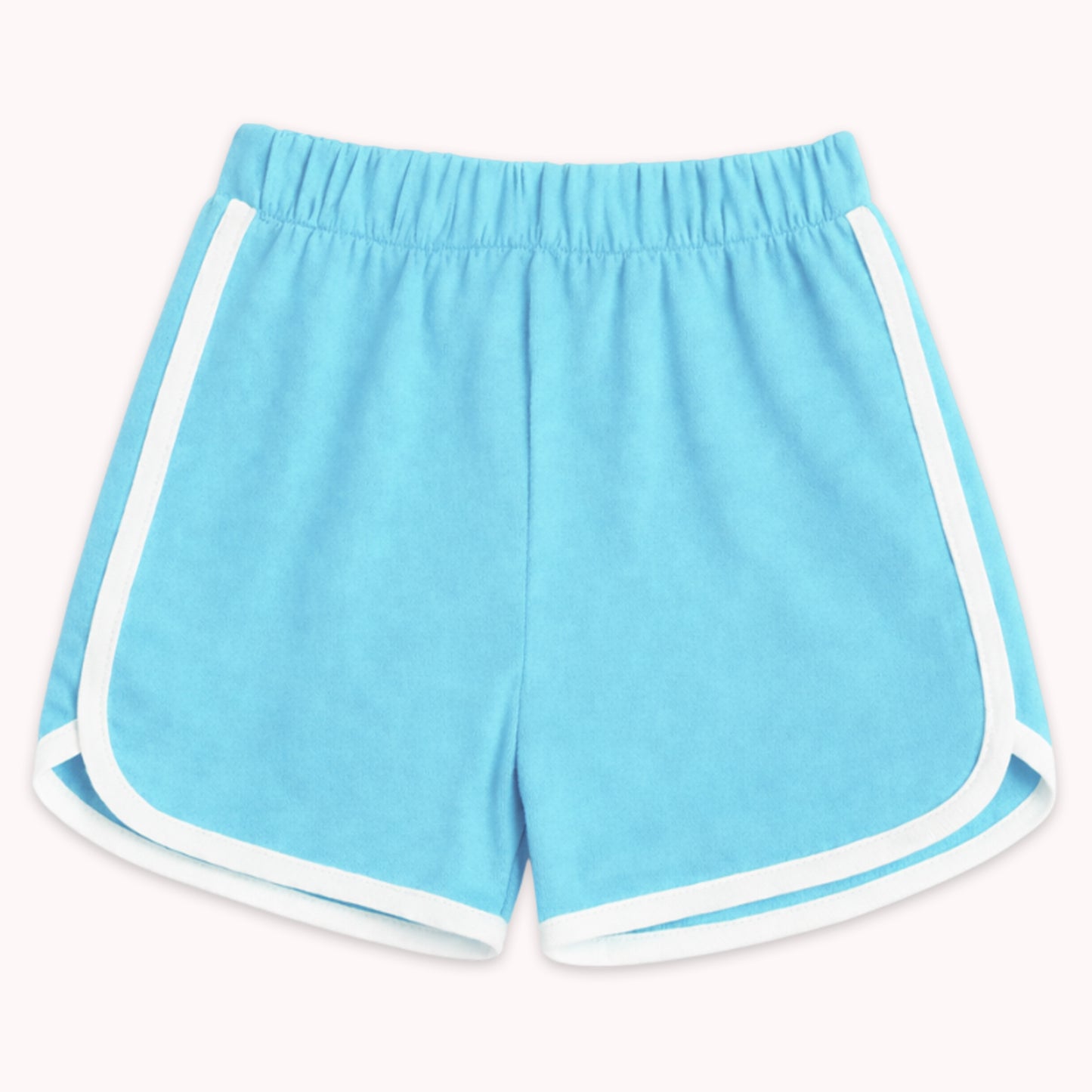 Kuchipoo Girls Cotton Solid Shorts | Soft & Breathable Fabric | Elastic Waist | Casual Summer Wear | Pack of 4