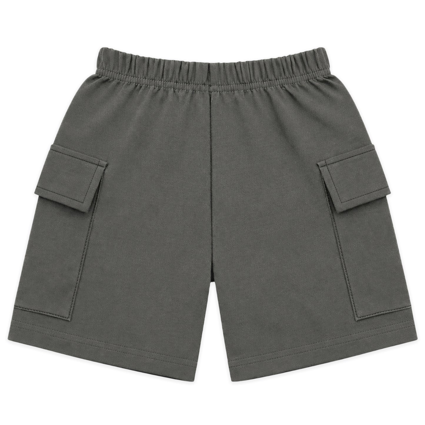 Kuchipoo Boys Cotton Cargo Shorts | Elastic Waistband | Double Pocket Shorts | Summer Casual Wear for Kids- Pack of 5