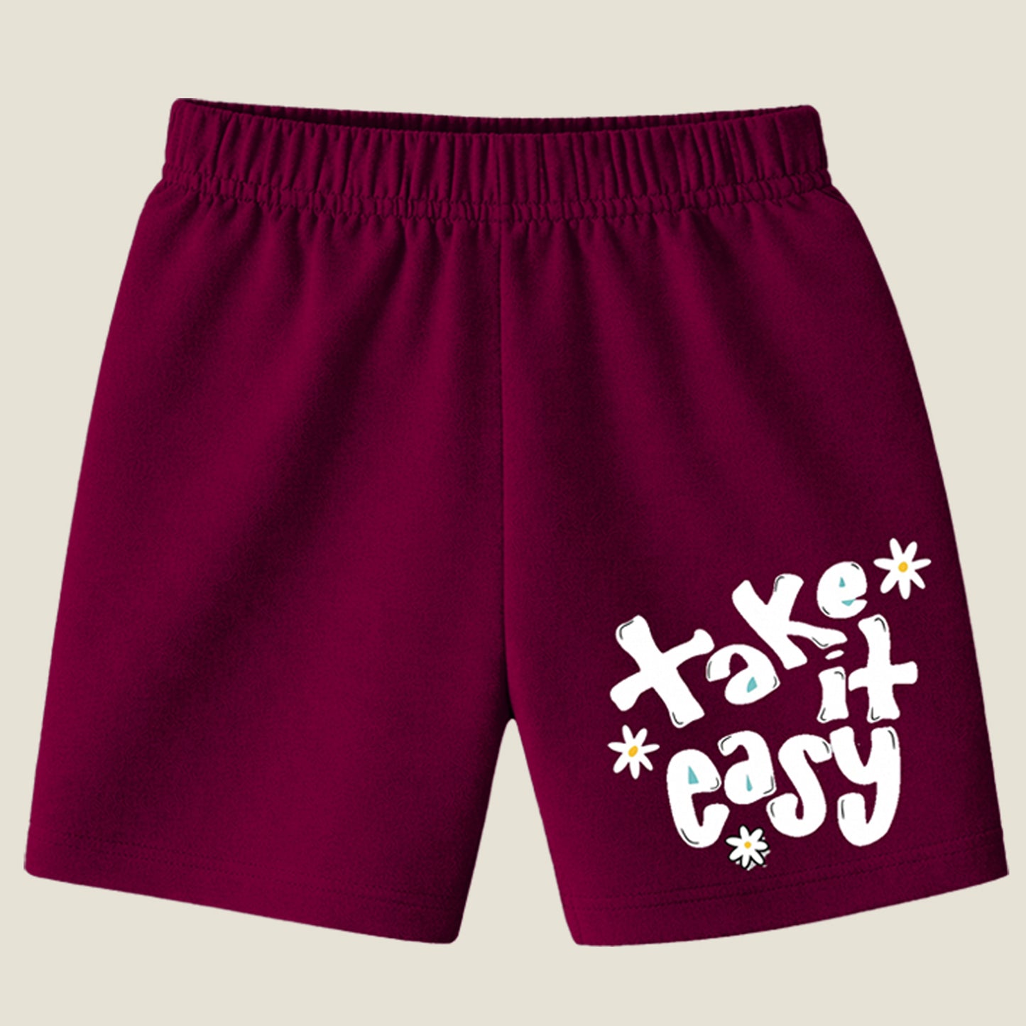 Kuchipoo Girls Cotton Printed Shorts | Elastic Waist | Summer Wear Shorts for Kids | Pack of 5
