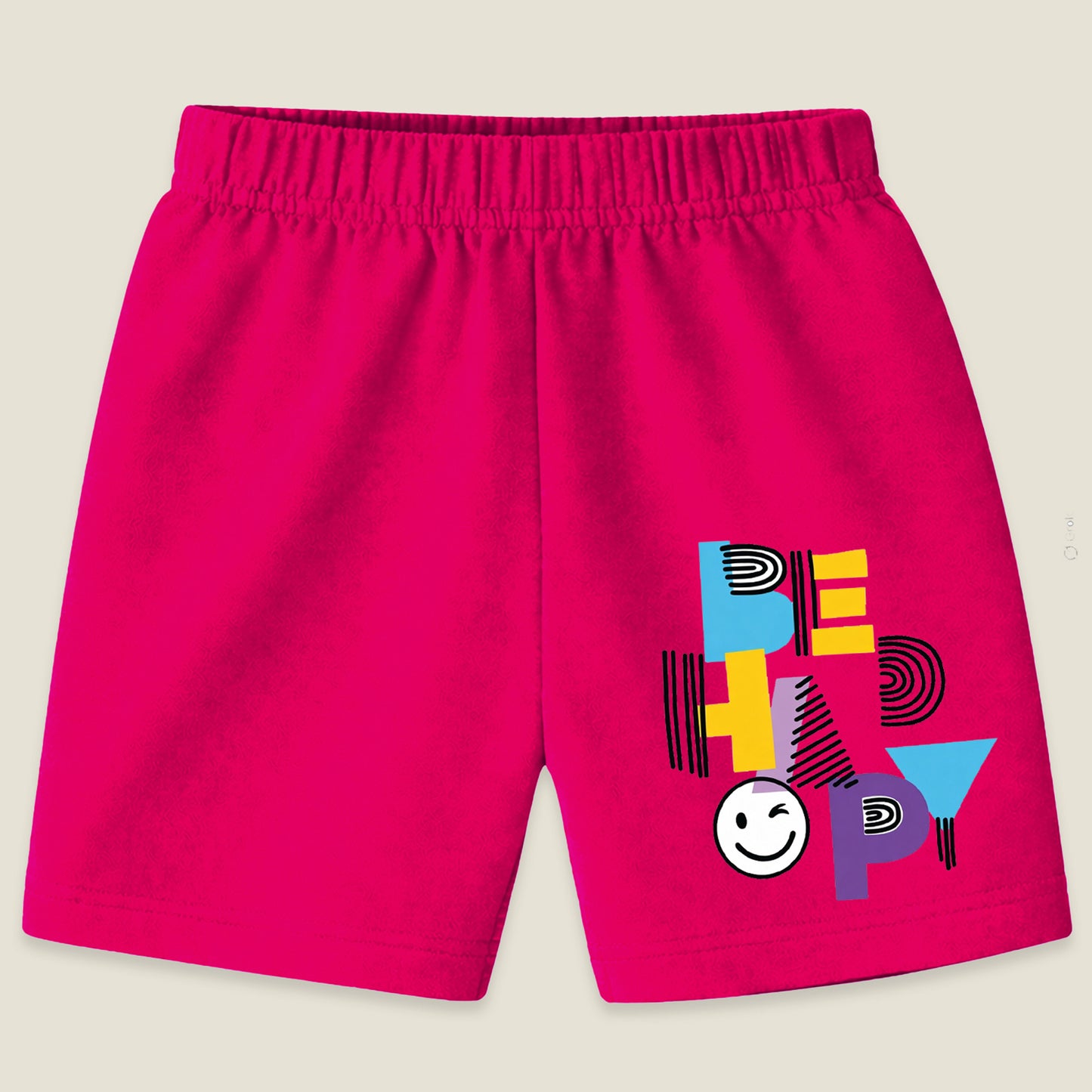 Kuchipoo Girls Cotton Printed Shorts | Elastic Waist | Summer Wear Shorts for Kids | Pack of 5