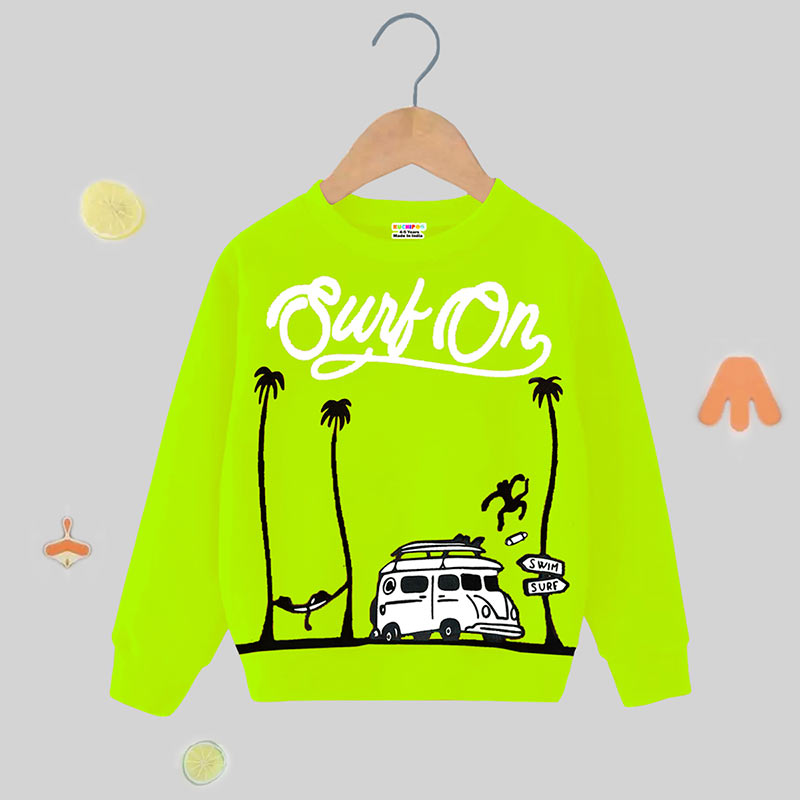 Kuchipoo Boys Winterwear Sweatshirt