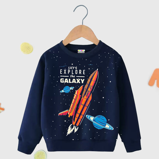 Kuchipoo Boys Winterwear Sweatshirt