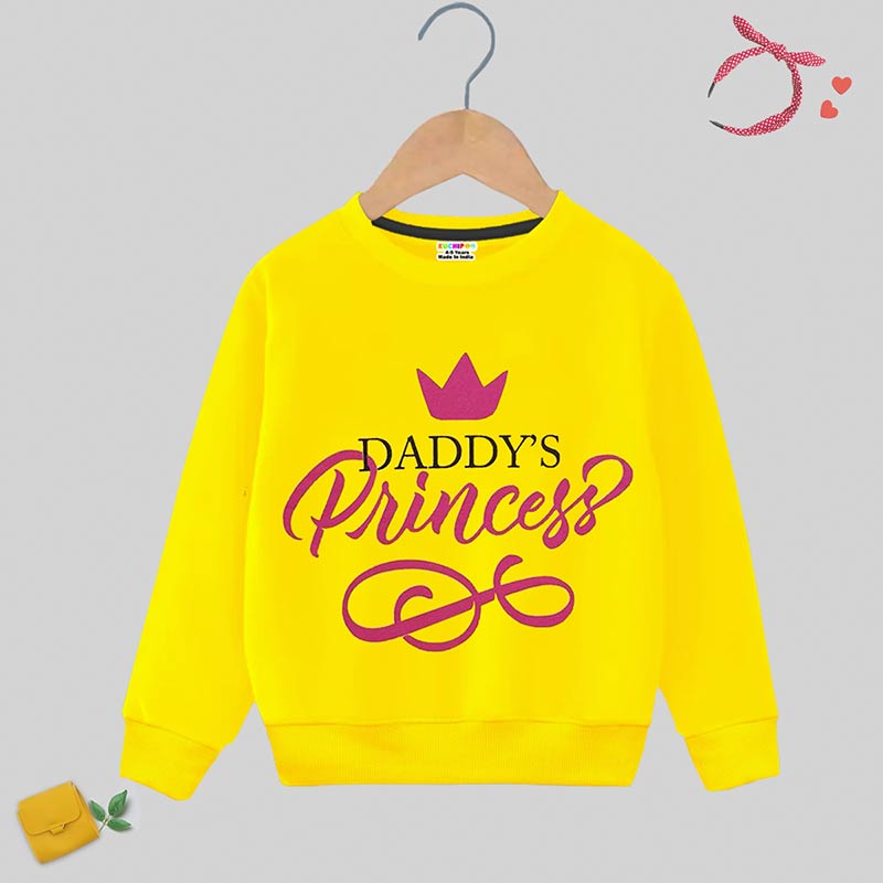 Kuchipoo Girls Winterwear Sweatshirt