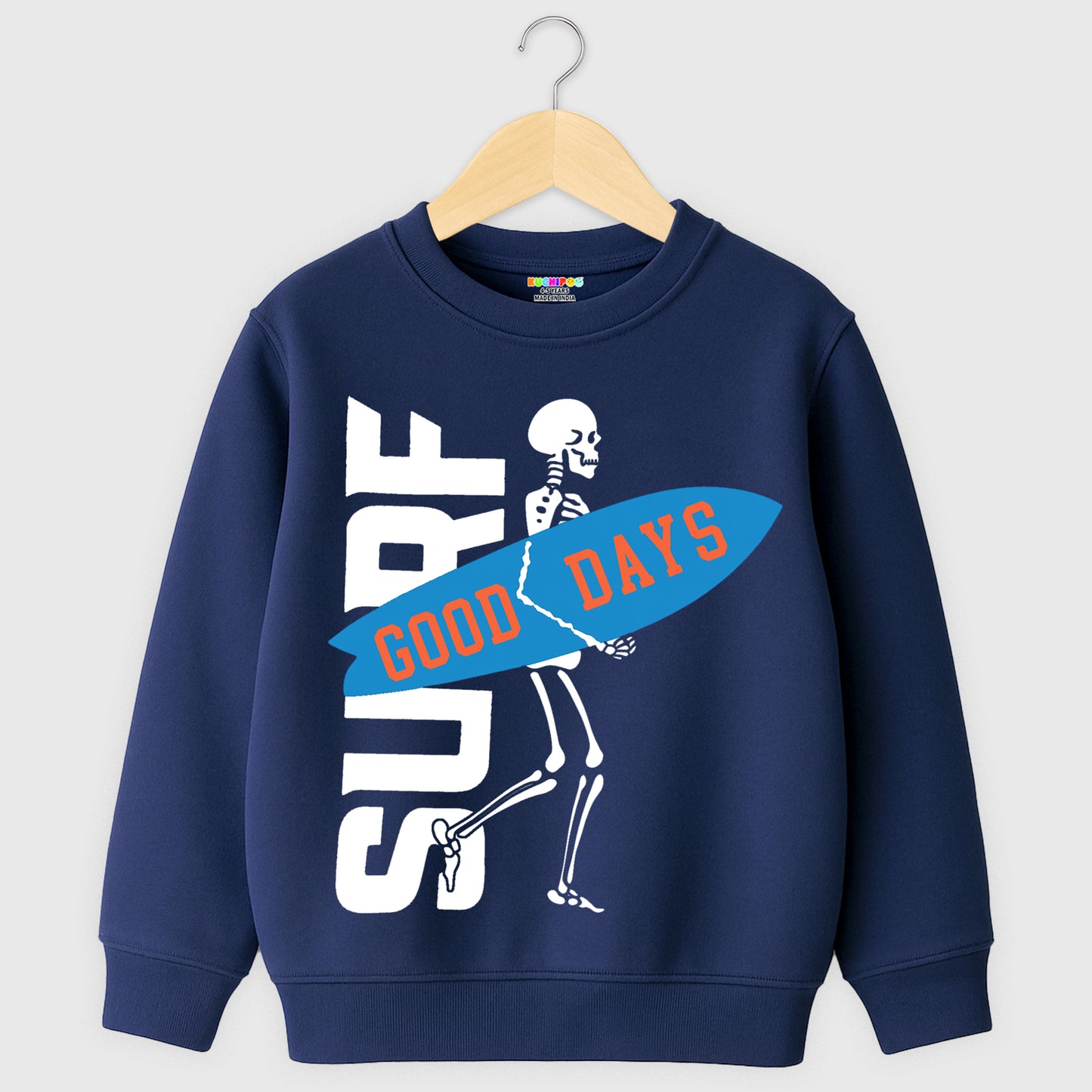 Kuchipoo Boys Regular Fit Sweatshirt