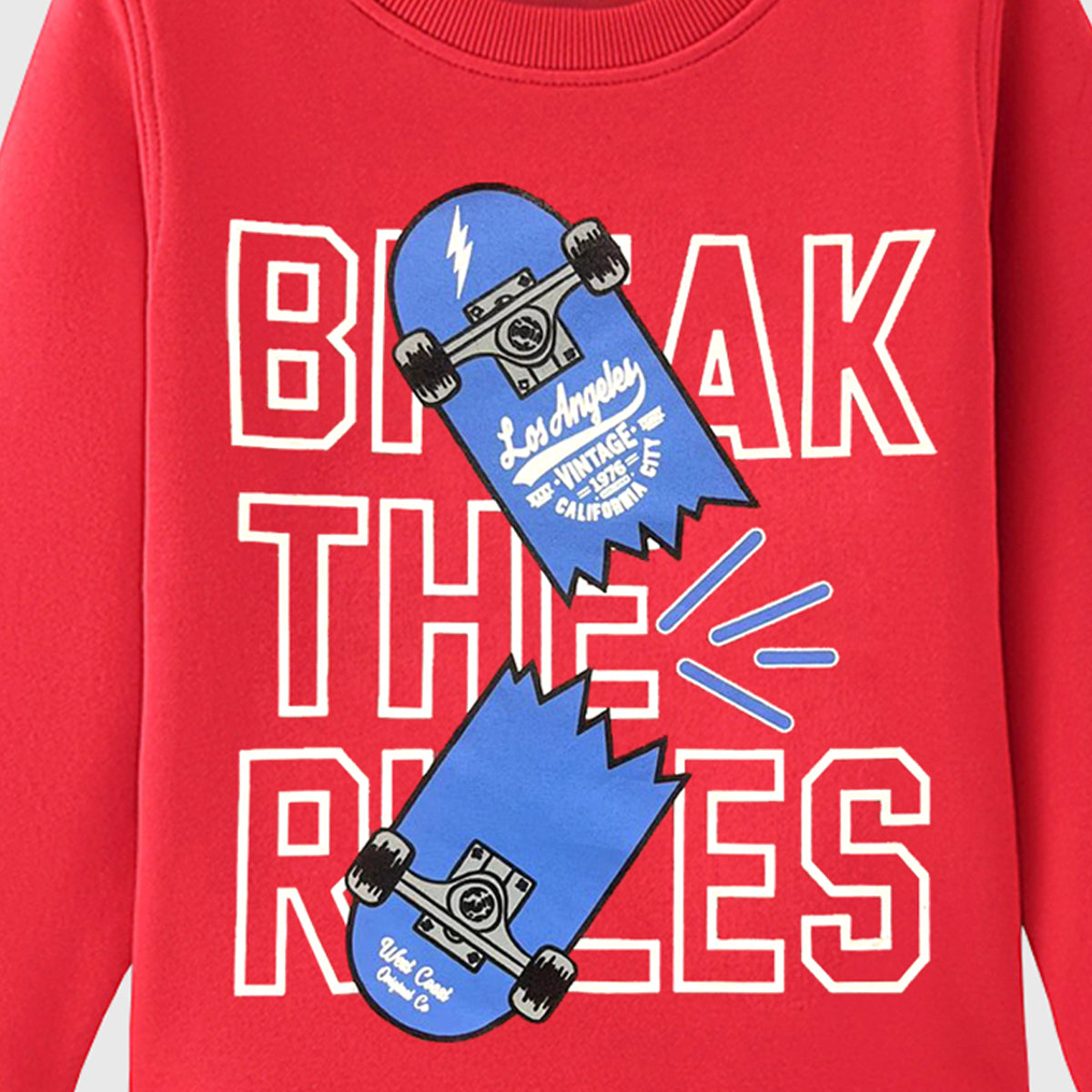 Kuchipoo Boys Winterwear Sweatshirt