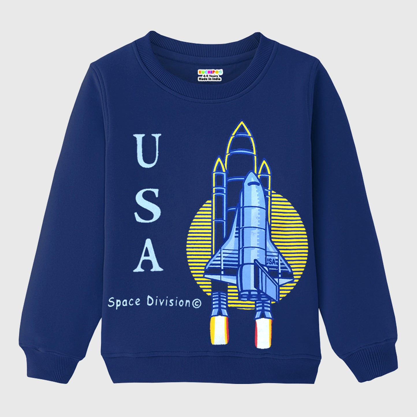 Kuchipoo Boys Winterwear Sweatshirt