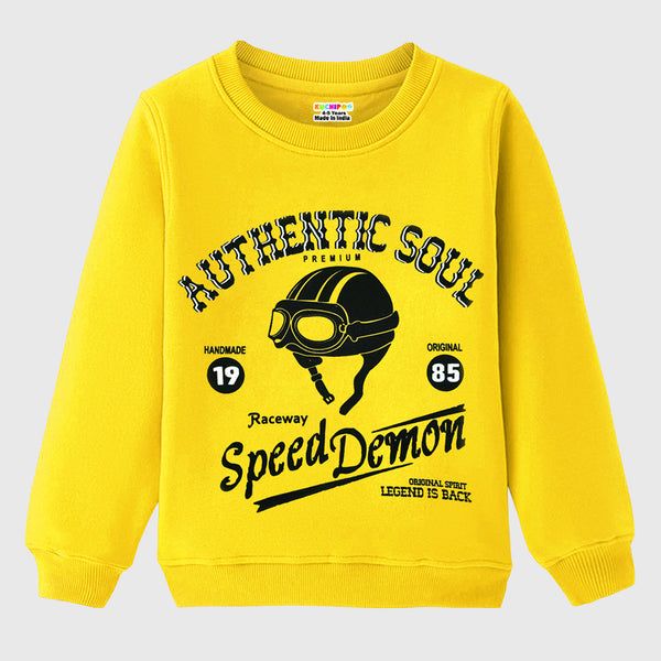 Kuchipoo Boys Regular Fit Sweatshirt