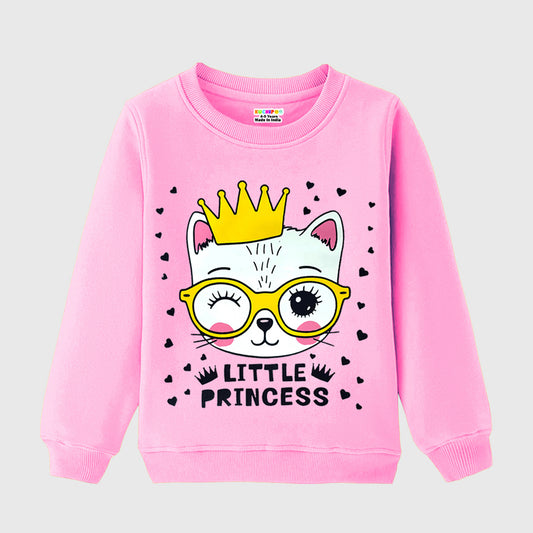 Kuchipoo Girls Regular Fit Sweatshirt