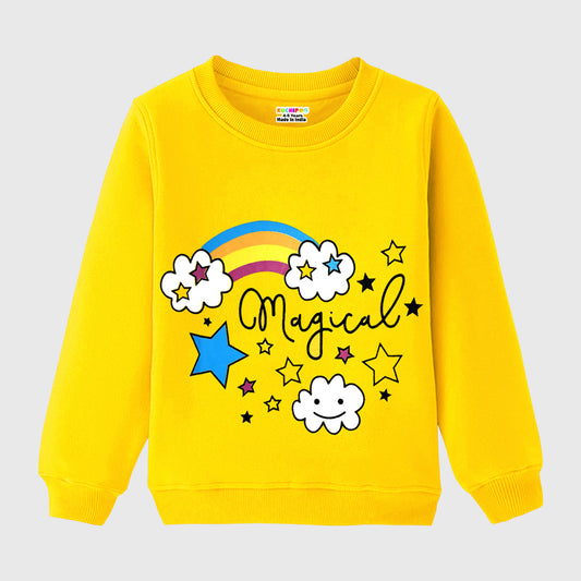 Kuchipoo Girls Regular Fit Sweatshirt