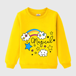 Kuchipoo Girls Regular Fit Sweatshirt