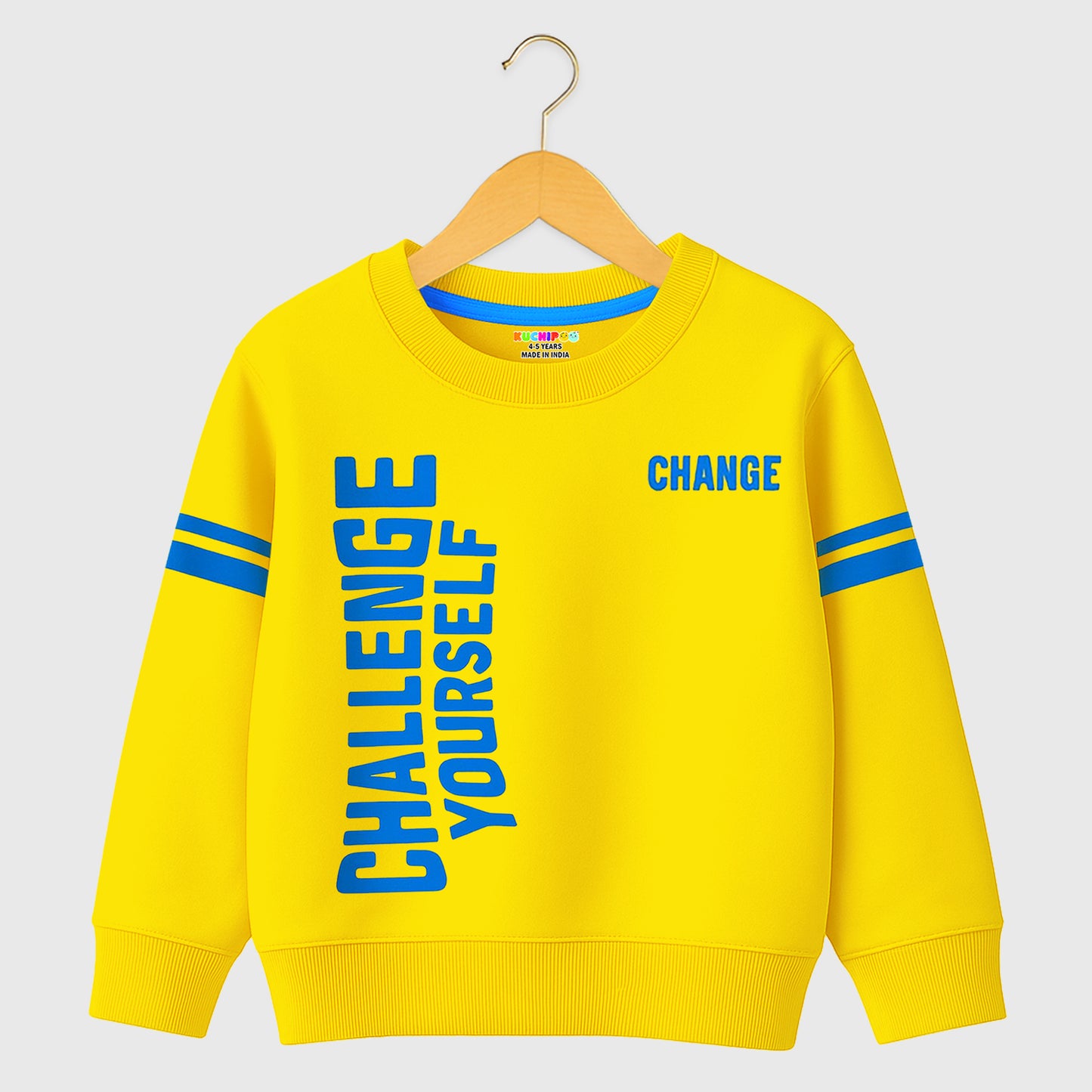 Kuchipoo Boys Regular Fit Winterwear Sweatshirt