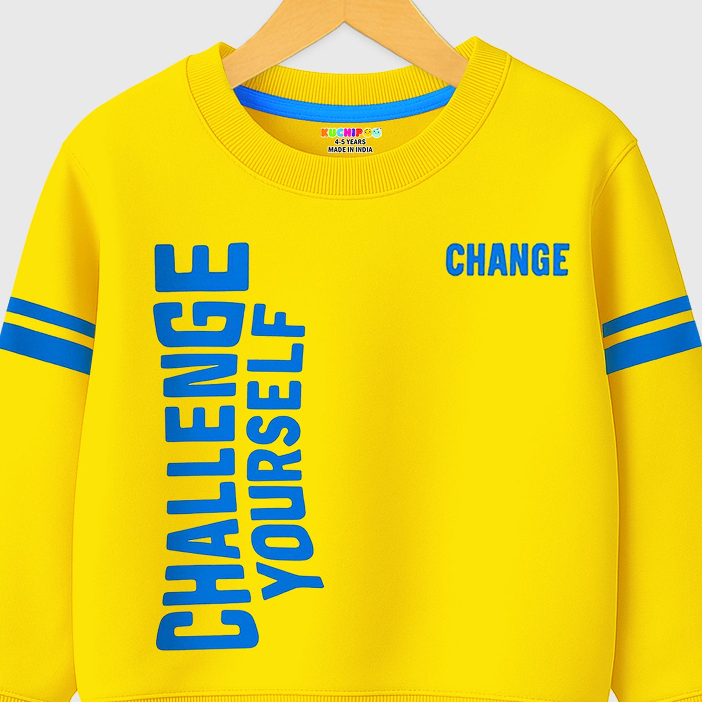 Kuchipoo Boys Regular Fit Winterwear Sweatshirt