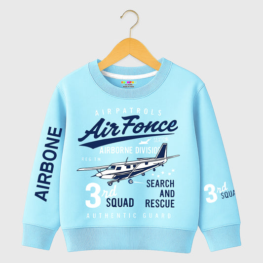 Kuchipoo Boys Regular Fit Winterwear Sweatshirt