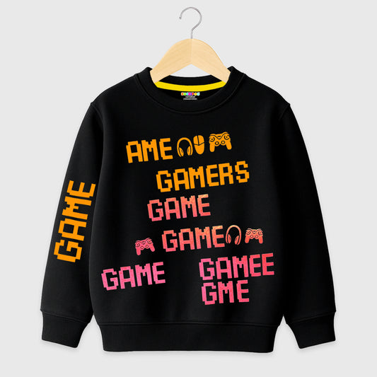 Kuchipoo Boys Regular Fit Winterwear Sweatshirt