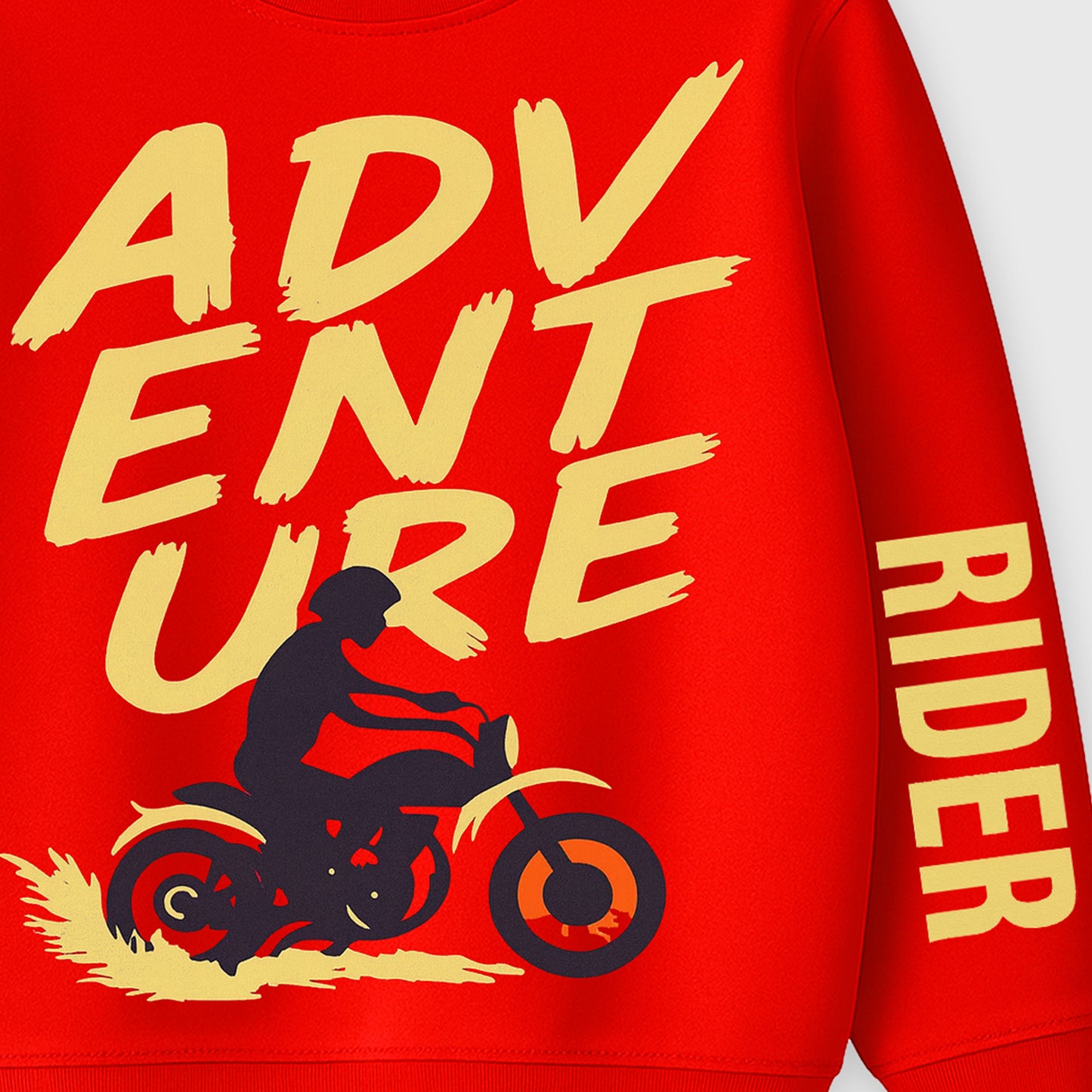 Kuchipoo Boys Regular Fit Winterwear Sweatshirt