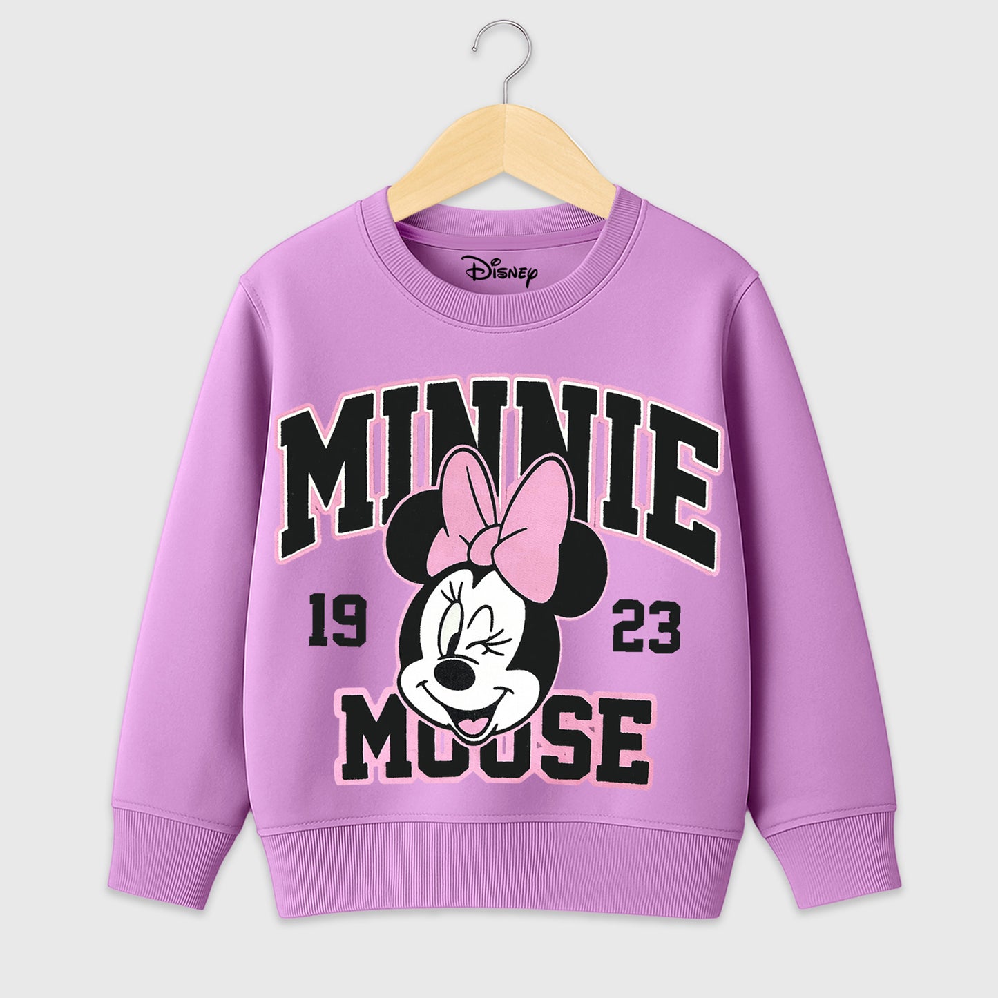 Kuchipoo © Disney Girls Regular Fit Winterwear Sweatshirt