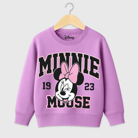 Kuchipoo Â© Disney Girls Regular Fit Winterwear Sweatshirt