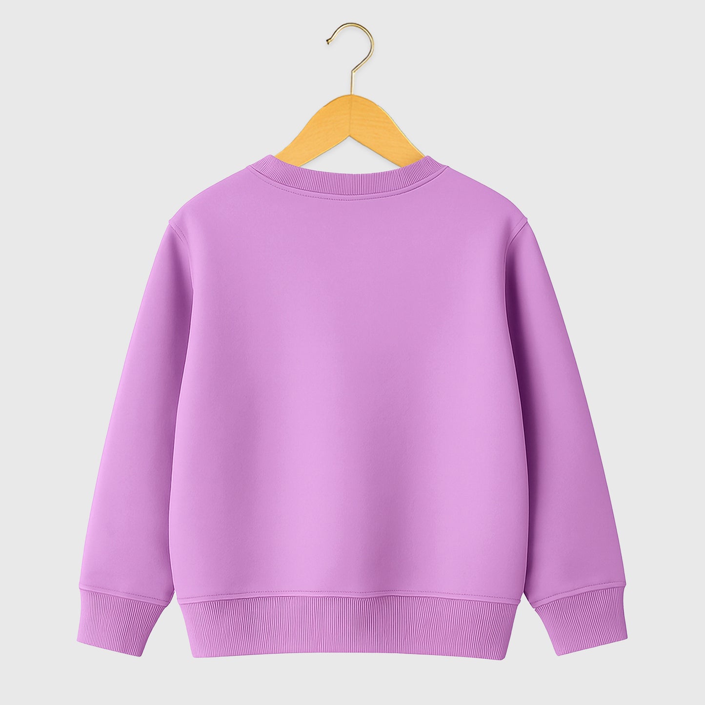 Kuchipoo Girls Regular Fit Winterwear Sweatshirt