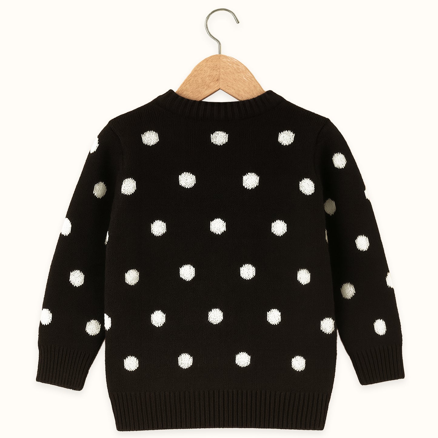 Kuchipoo Girls' Winter Wear Knitted Sweater | Full Sleeves Warm Pullover | Casual & Stylish Kids' Jumper