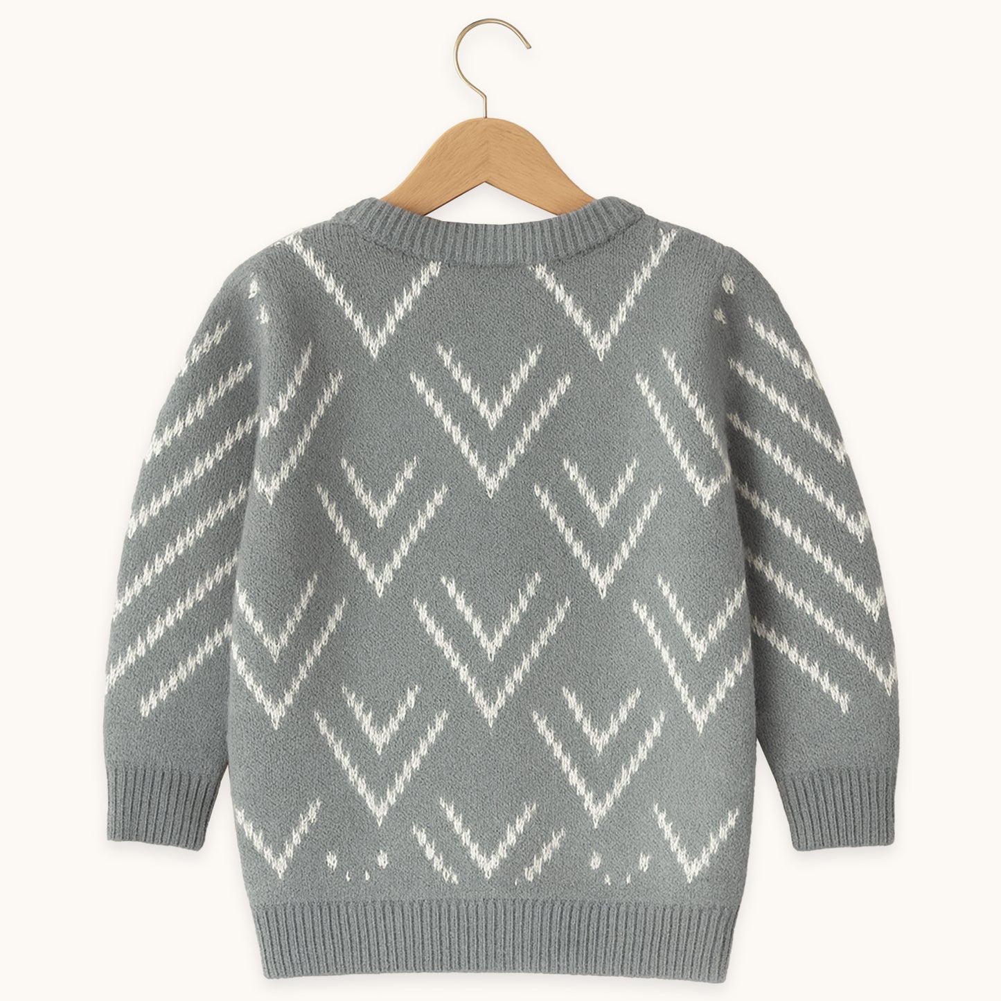 Kuchipoo Boys and Girls ' Winter Wear Knitted Sweater | Full Sleeves Warm Pullover | Casual & Stylish Kids' Jumper