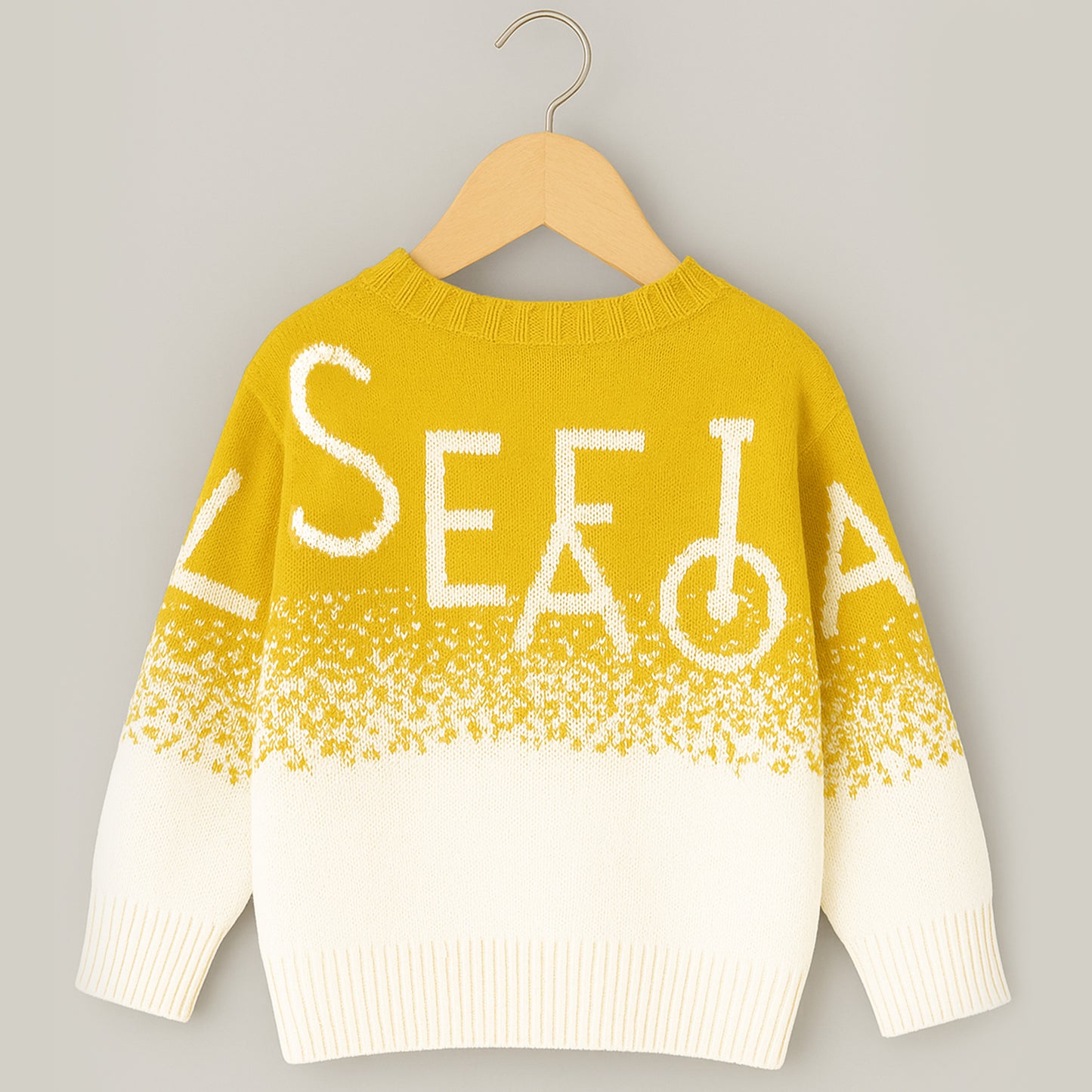 Kuchipoo Girls' Winter Wear Knitted Sweater | Full Sleeves Warm Pullover | Casual & Stylish Kids' Jumper