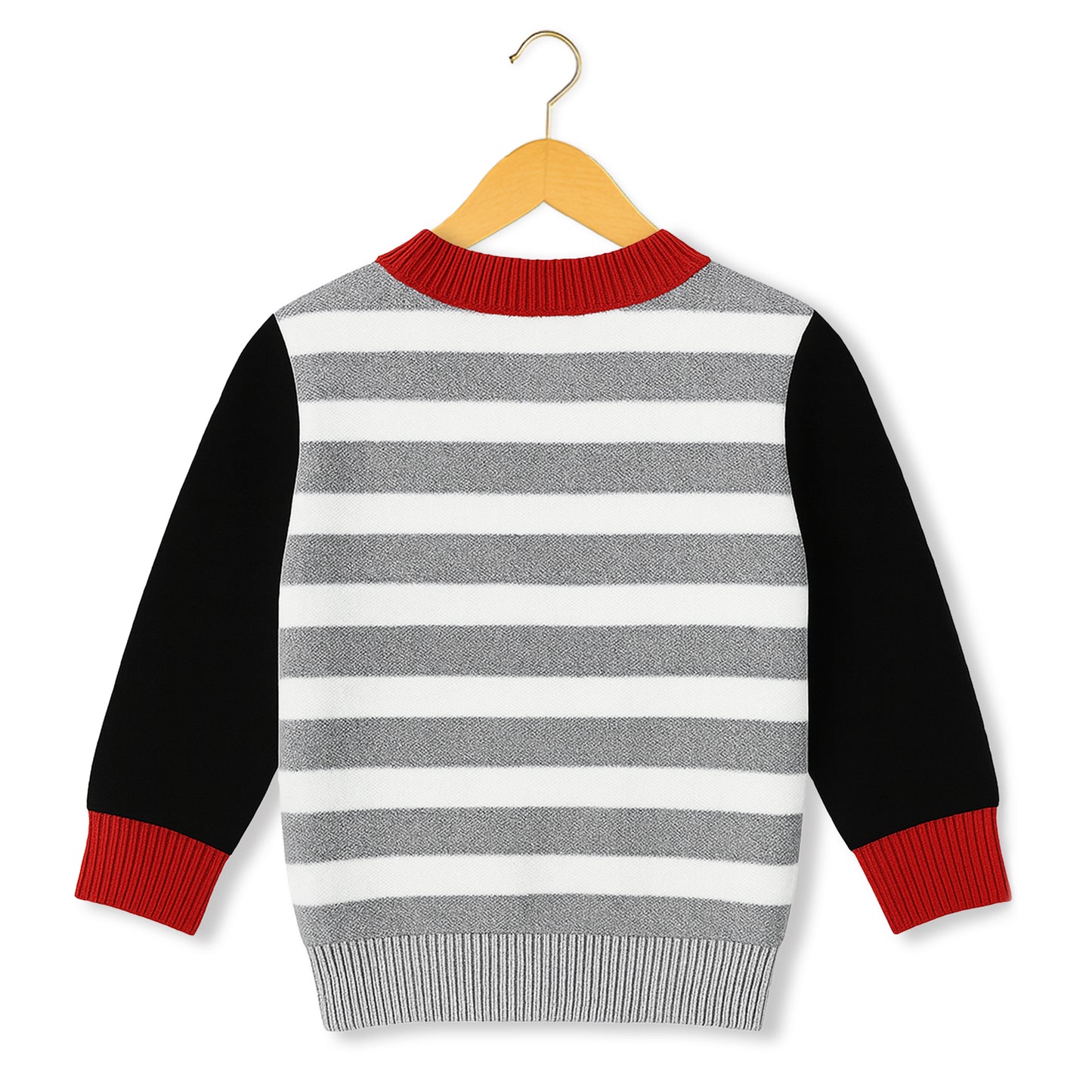 Kuchipoo Boys' Winter Wear Knitted Sweater | Full Sleeves Warm Pullover | Casual & Stylish Kids' Jumper