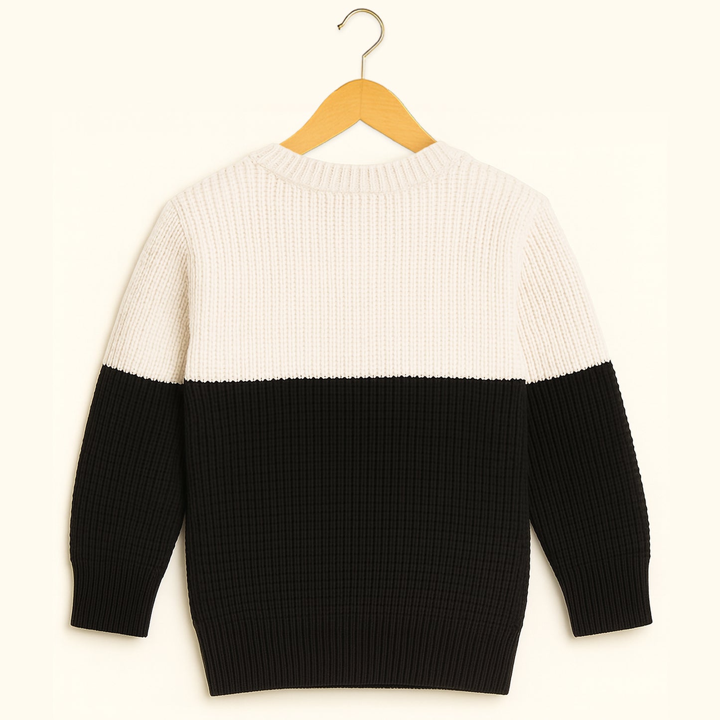 Kuchipoo Boys' Winter Wear Knitted Sweater | Full Sleeves Warm Pullover | Casual & Stylish Kids' Jumper