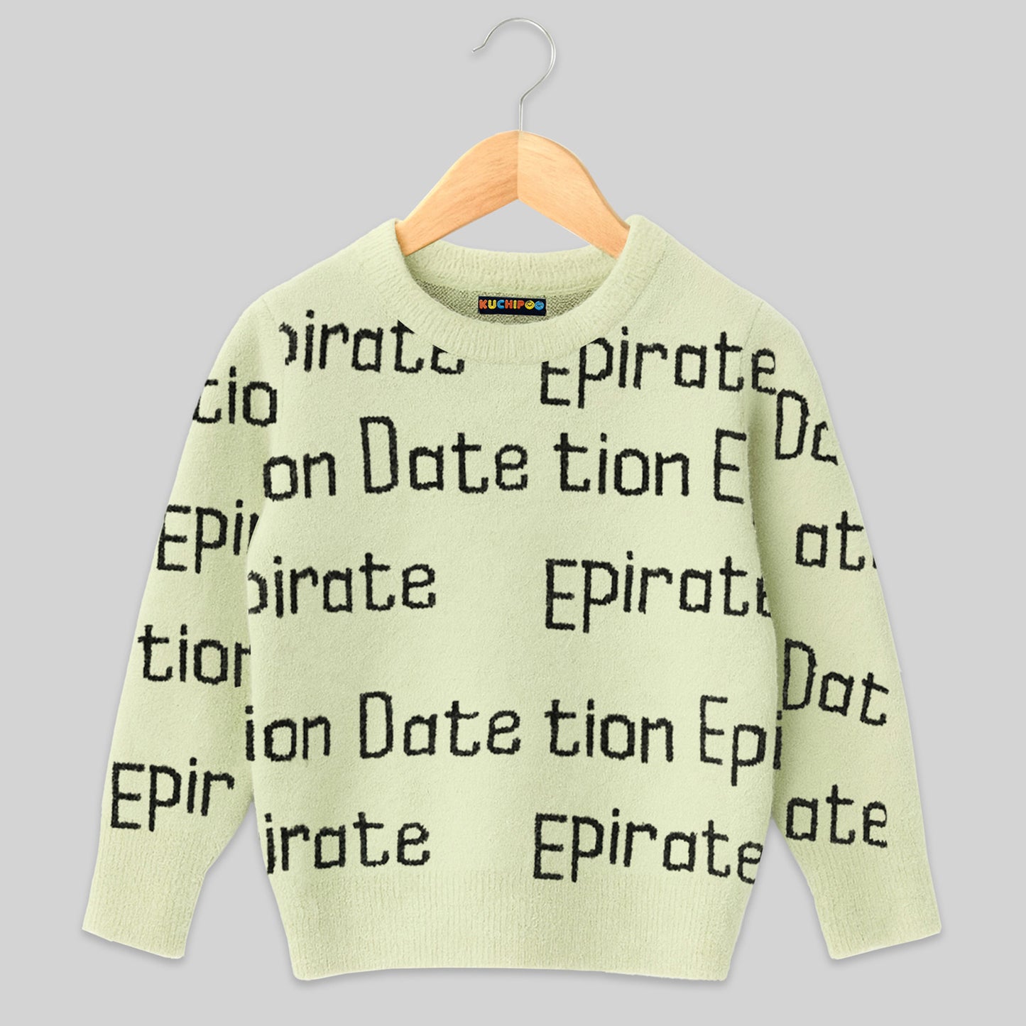 Kuchipoo Girls' Winter Wear Knitted Sweater | Full Sleeves Warm Pullover | Casual & Stylish Kids' Jumper