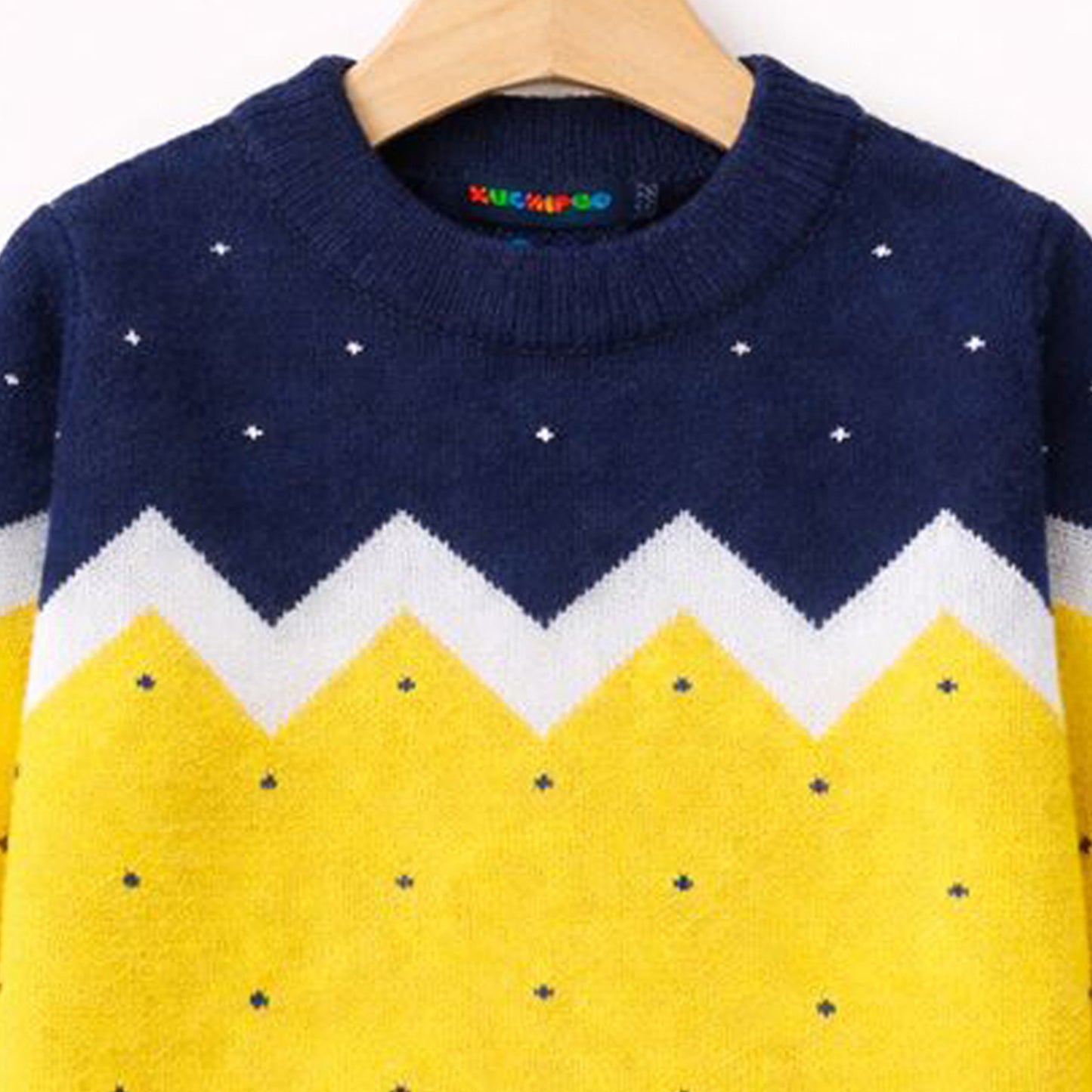 KUCHIPOO Boys' Winter Wear Knitted Sweater | Full Sleeves Warm Pullover | Casual & Stylish Kids' Jumper