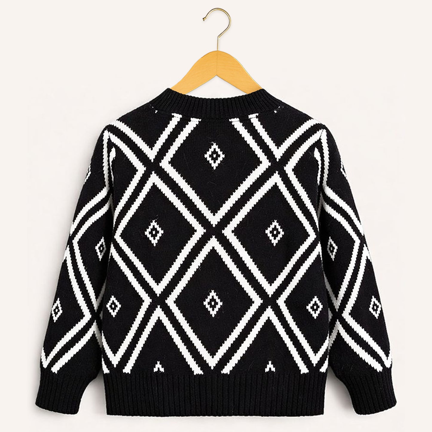 Kuchipoo Boys' Winter Wear Knitted Sweater | Full Sleeves Warm Pullover | Casual & Stylish Kids' Jumper