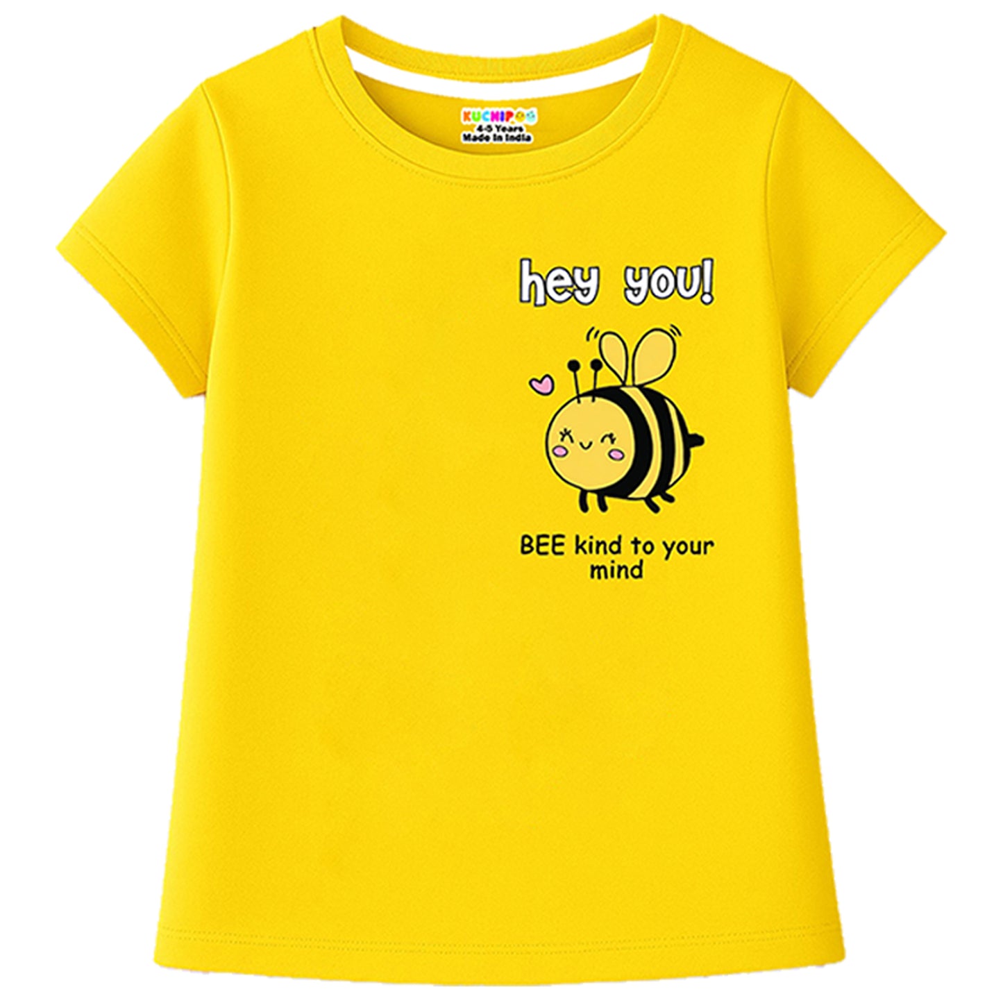 Kuchipoo Boys Cotton PrintKuchipoo Girls Cotton Printed T-Shirts | Half Sleeve Round Neck | Soft & Comfortable Casual Wear for Kids | Pack of 5ed T-Shirts | Half Sleeve Round Neck | Soft & Comfortable Casual Wear for Kids | Pack of 5 (Copy)